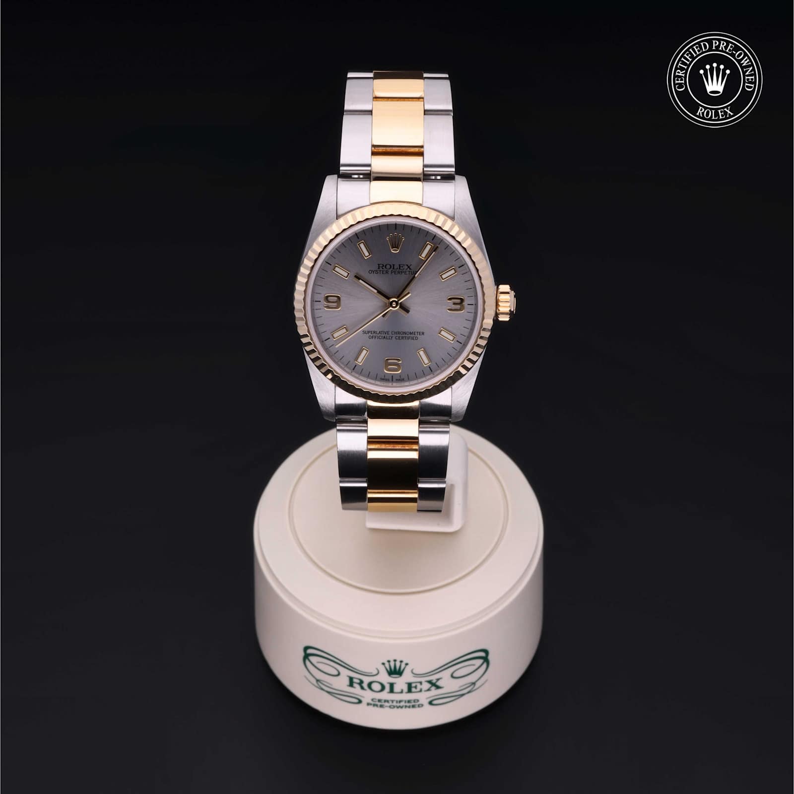 Rolex Oyster Perpetual in Bicolour, 67513 - Bucherer