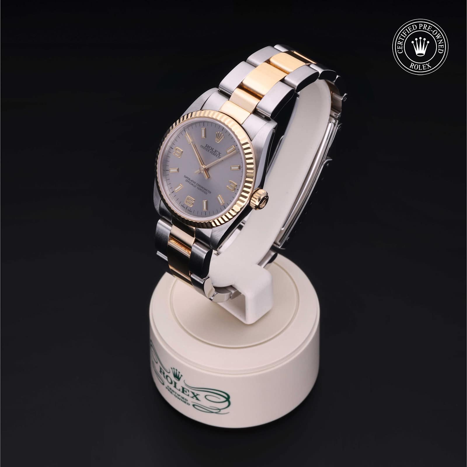 Rolex Oyster Perpetual in Bicolour, 67513 - Bucherer