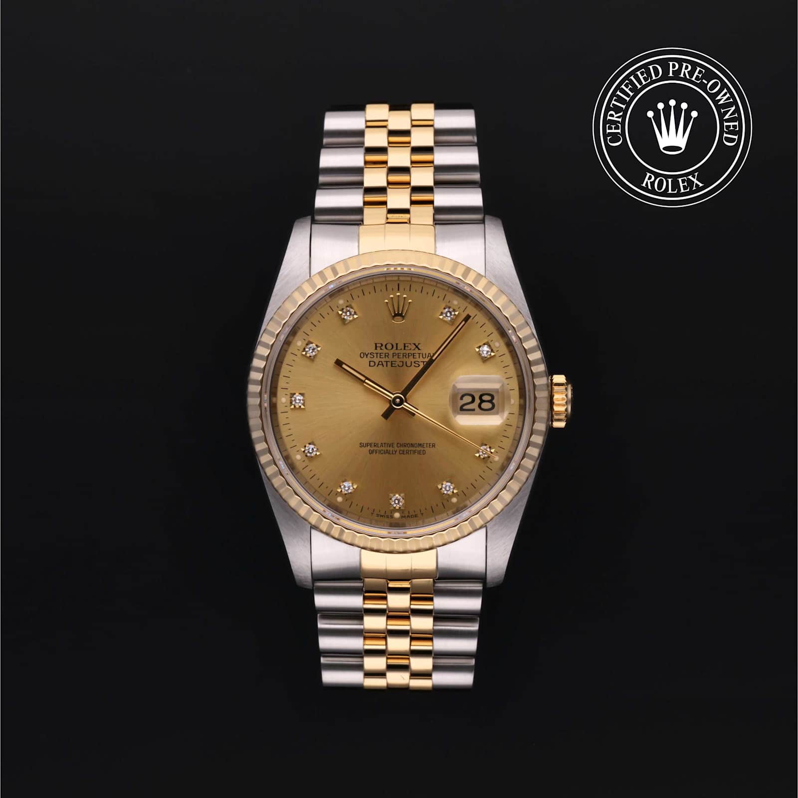 Rolex Datejust in Bicolour, 16233 - Bucherer