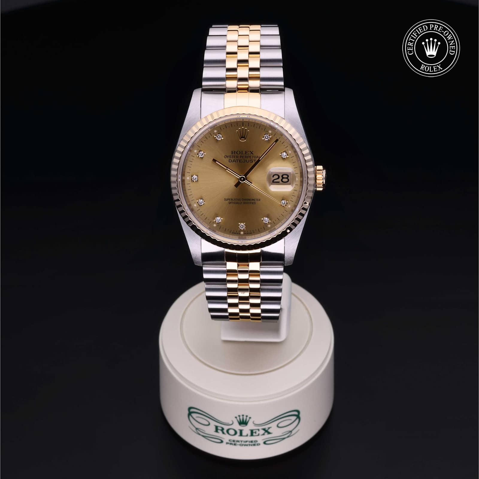Rolex Datejust in Bicolour, 16233 - Bucherer