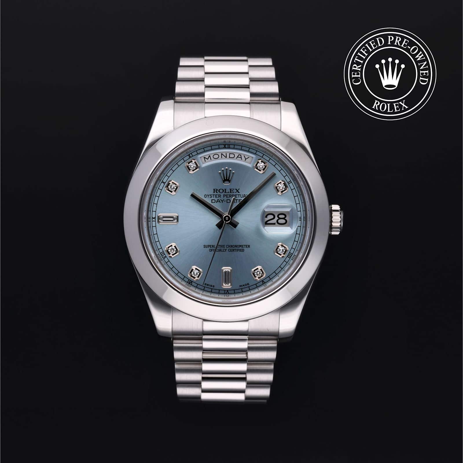 Rolex Day-Date en Platine, 218206 - Bucherer