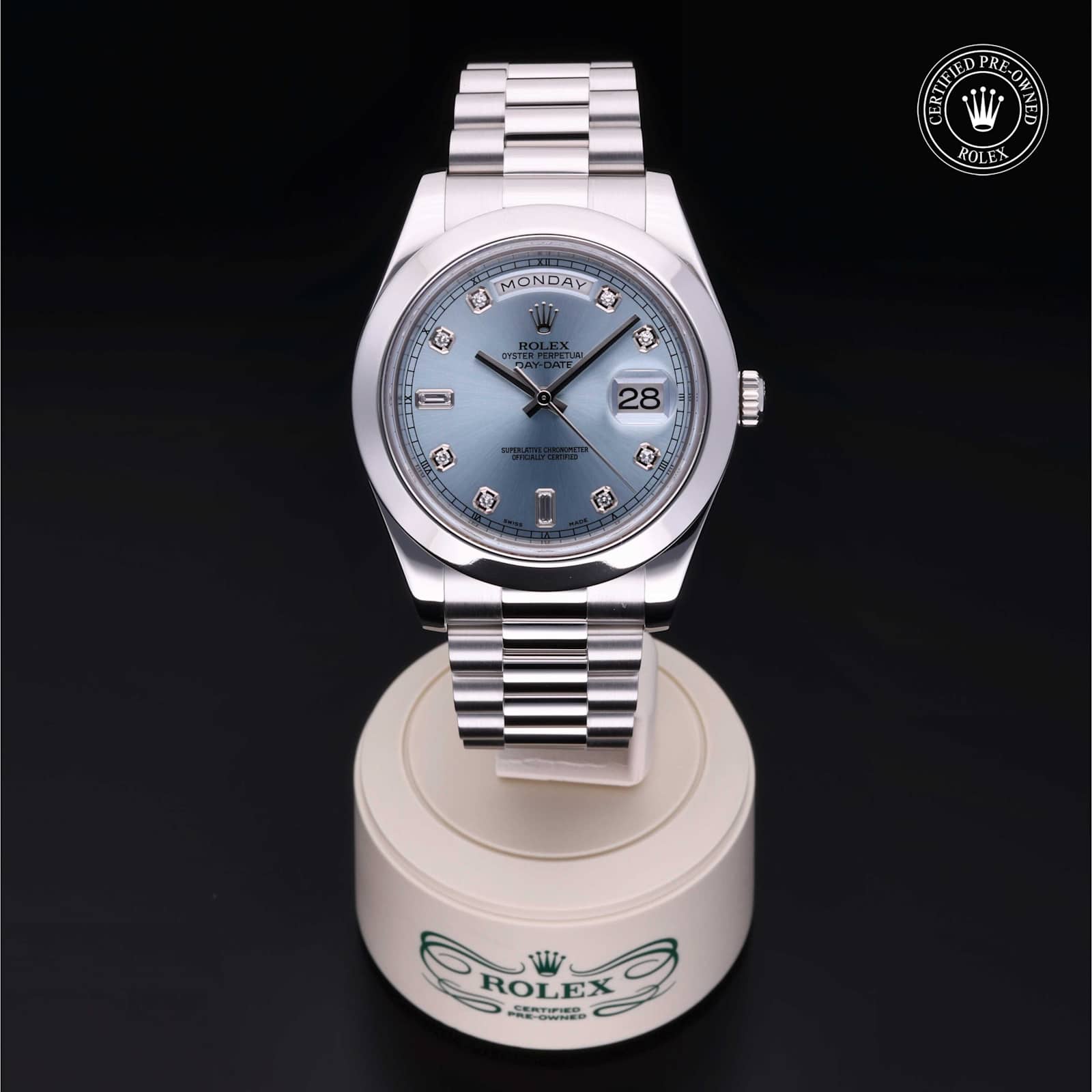 Rolex Day-Date en Platine, 218206 - Bucherer