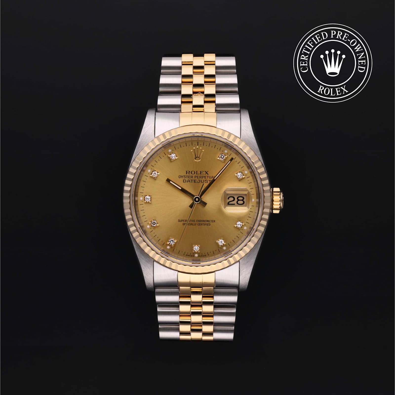 Rolex Datejust in Bicolour, 16233 - Bucherer