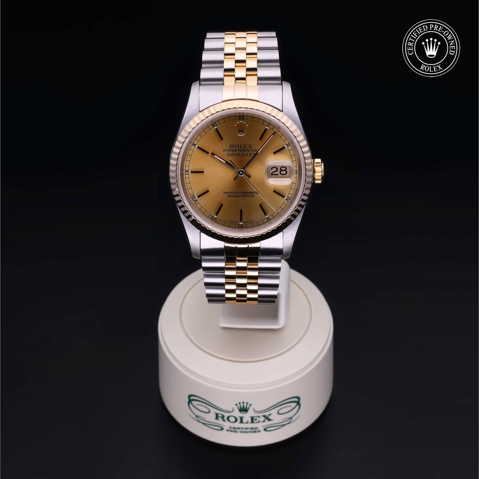 Rolex Datejust in Bicolour, 16233 - Bucherer
