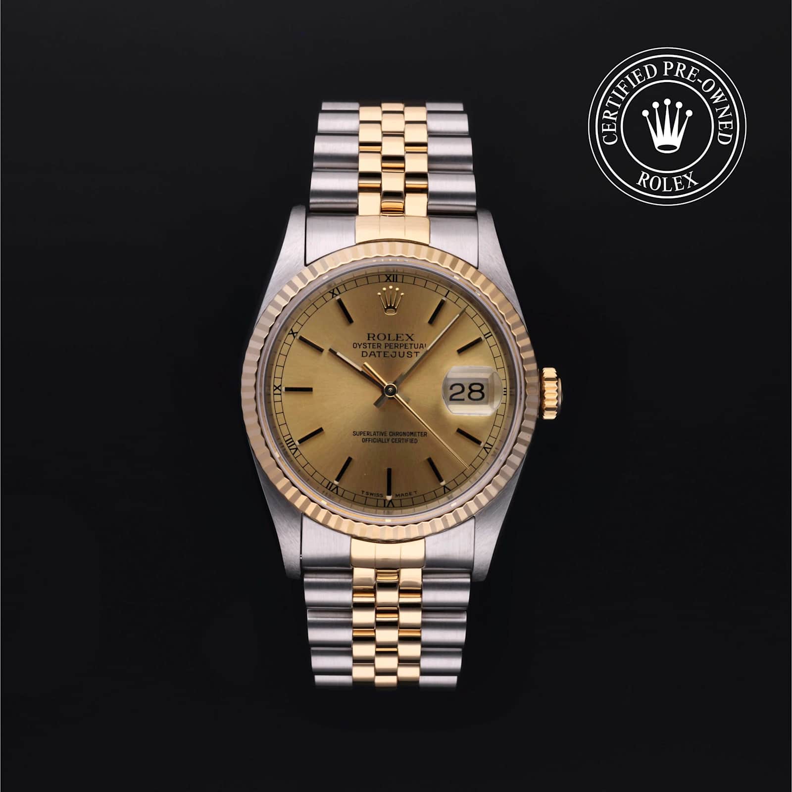 Rolex Datejust en Bicolore, 16233 - Bucherer