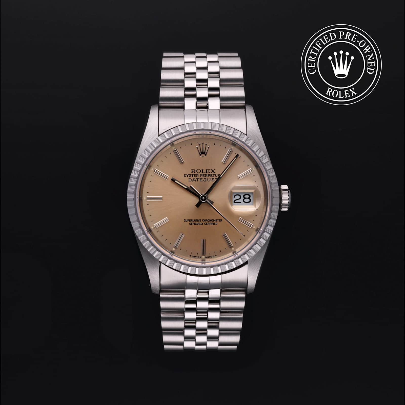 Rolex Datejust in Stahl, 16220 - Bucherer
