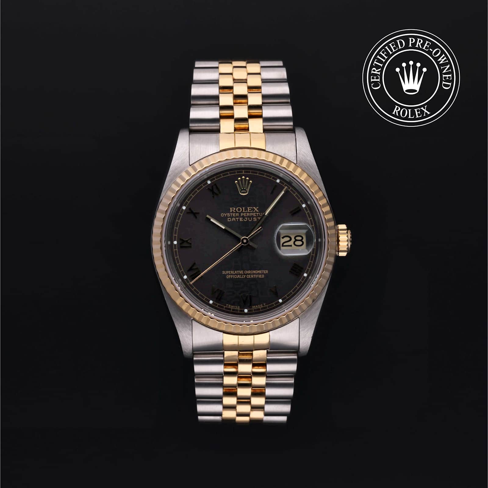 Rolex Datejust in Bicolour, 16233 - Bucherer
