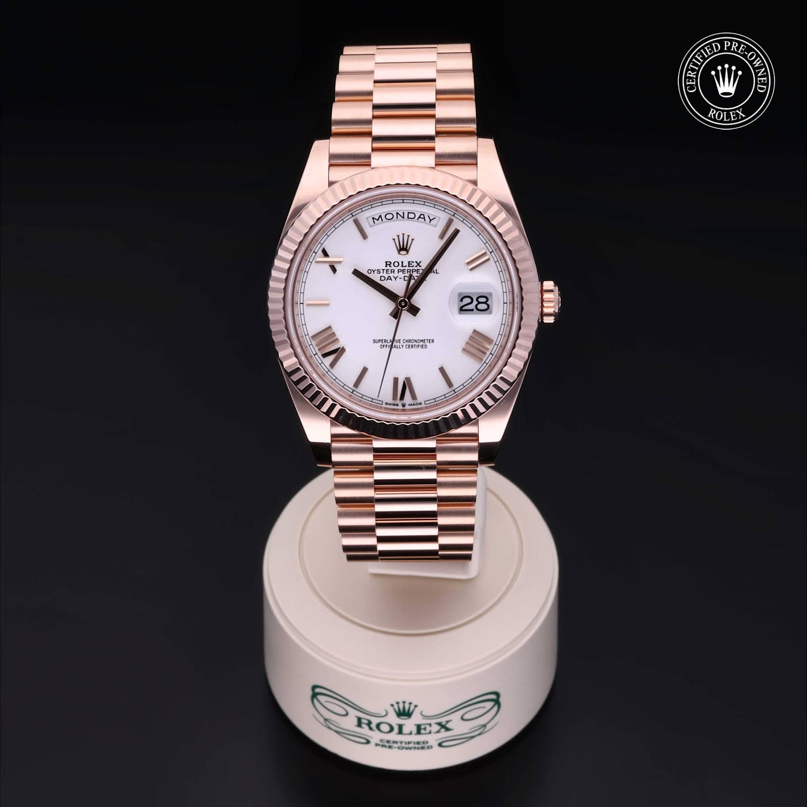 Rolex Day-Date en Or Rose, 228235 - Bucherer