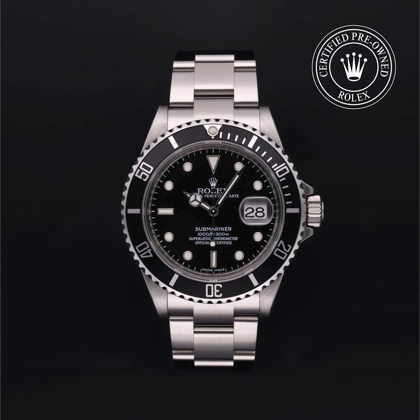 Rolex Submariner Date in Stahl, 16610T - Bucherer