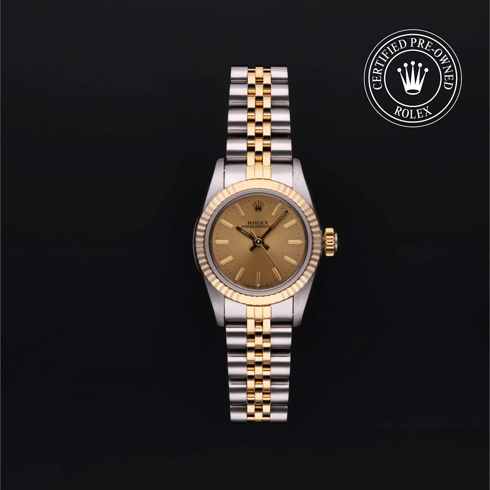Rolex Oyster Perpetual in Bicolour, 67193 - Bucherer