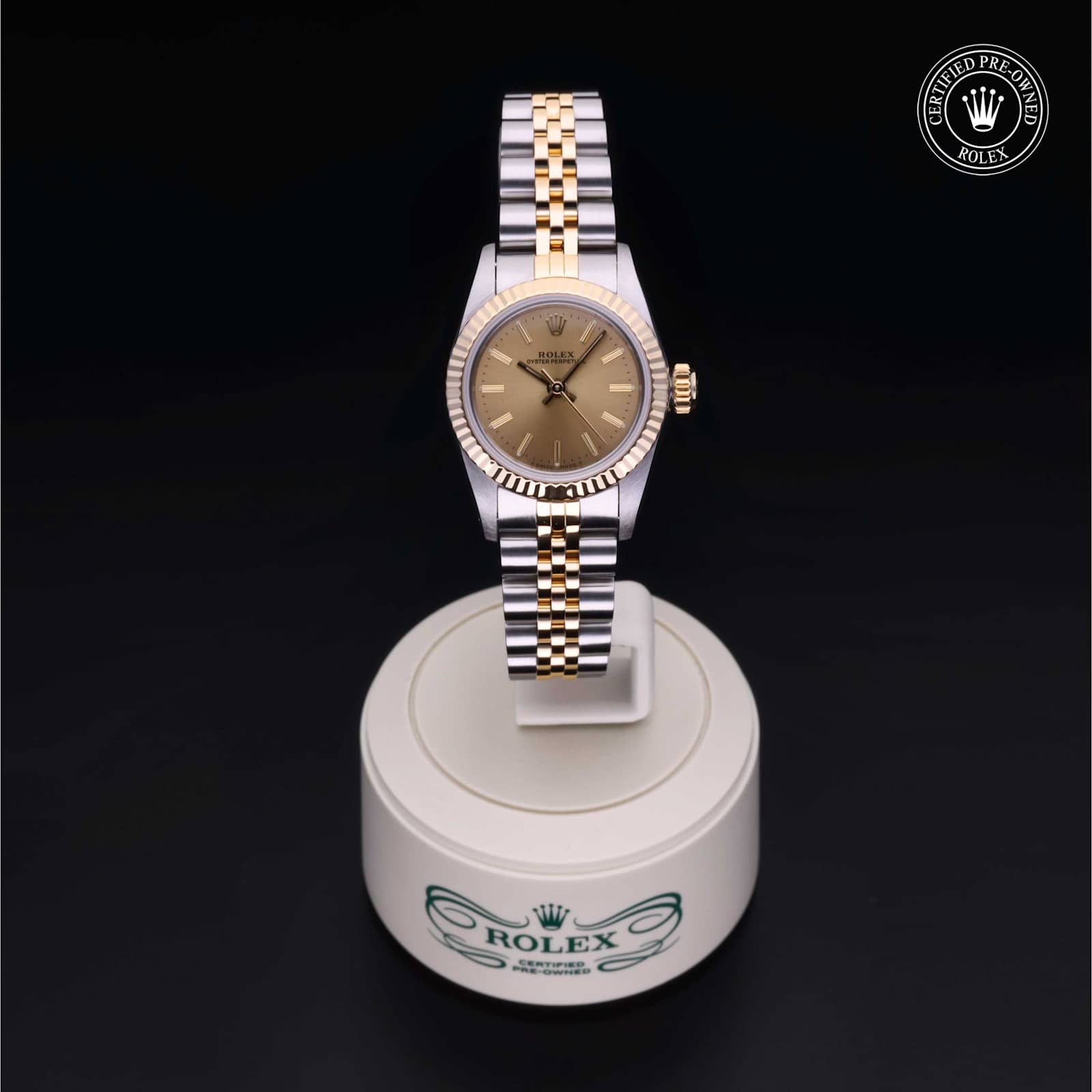 Rolex Oyster Perpetual in Bicolour, 67193 - Bucherer