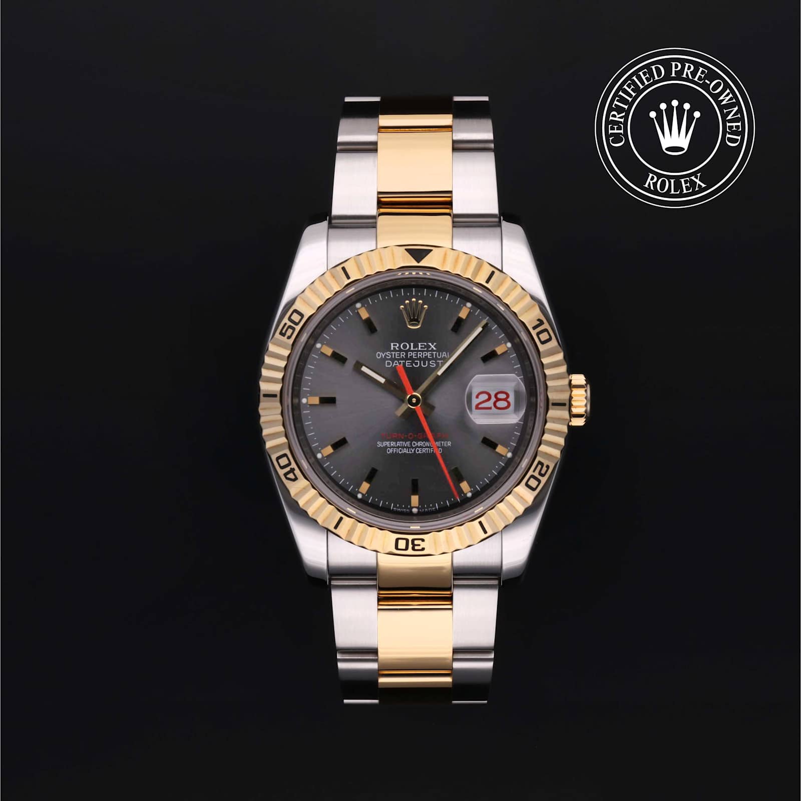 Rolex Turn-O-Graph in Bicolour, 116263 - Bucherer