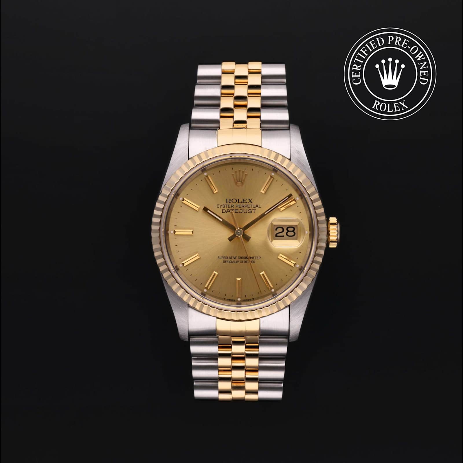 Rolex Datejust in Bicolor, 16233 - Bucherer
