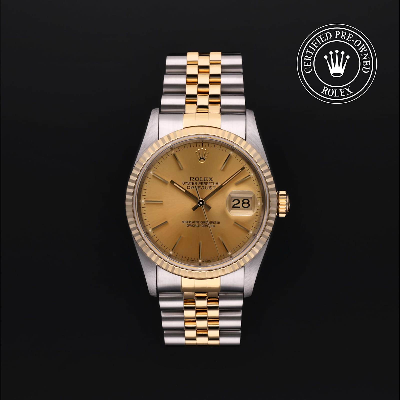 Rolex Datejust in Bicolor, 16233 - Bucherer