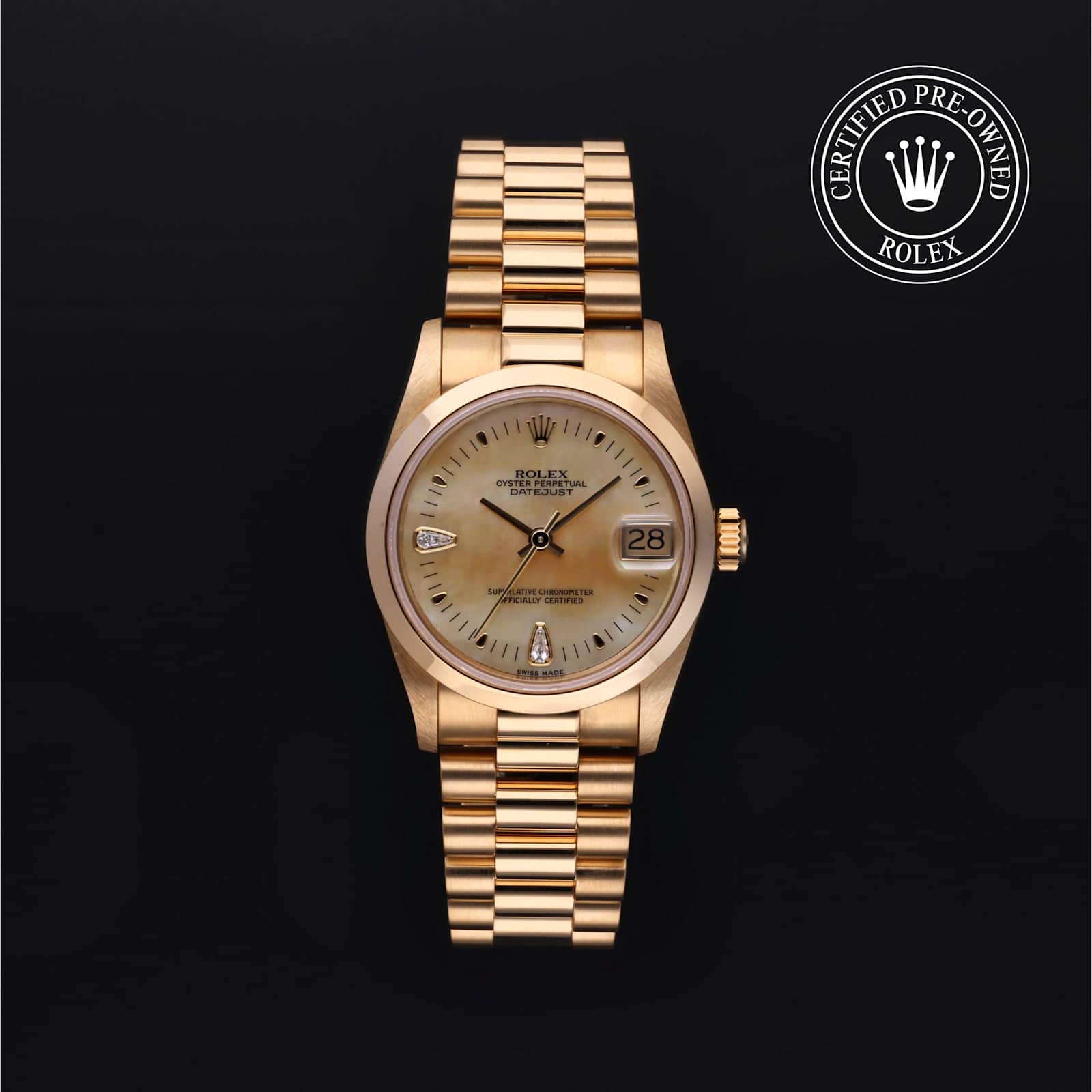 Rolex Datejust in Gelbgold, 68248 - Bucherer
