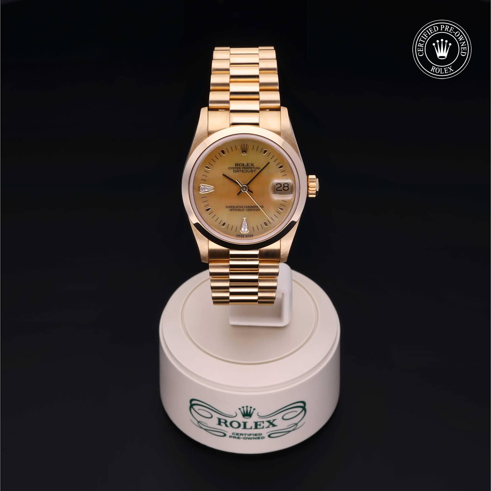 Rolex Datejust in Gelbgold, 68248 - Bucherer