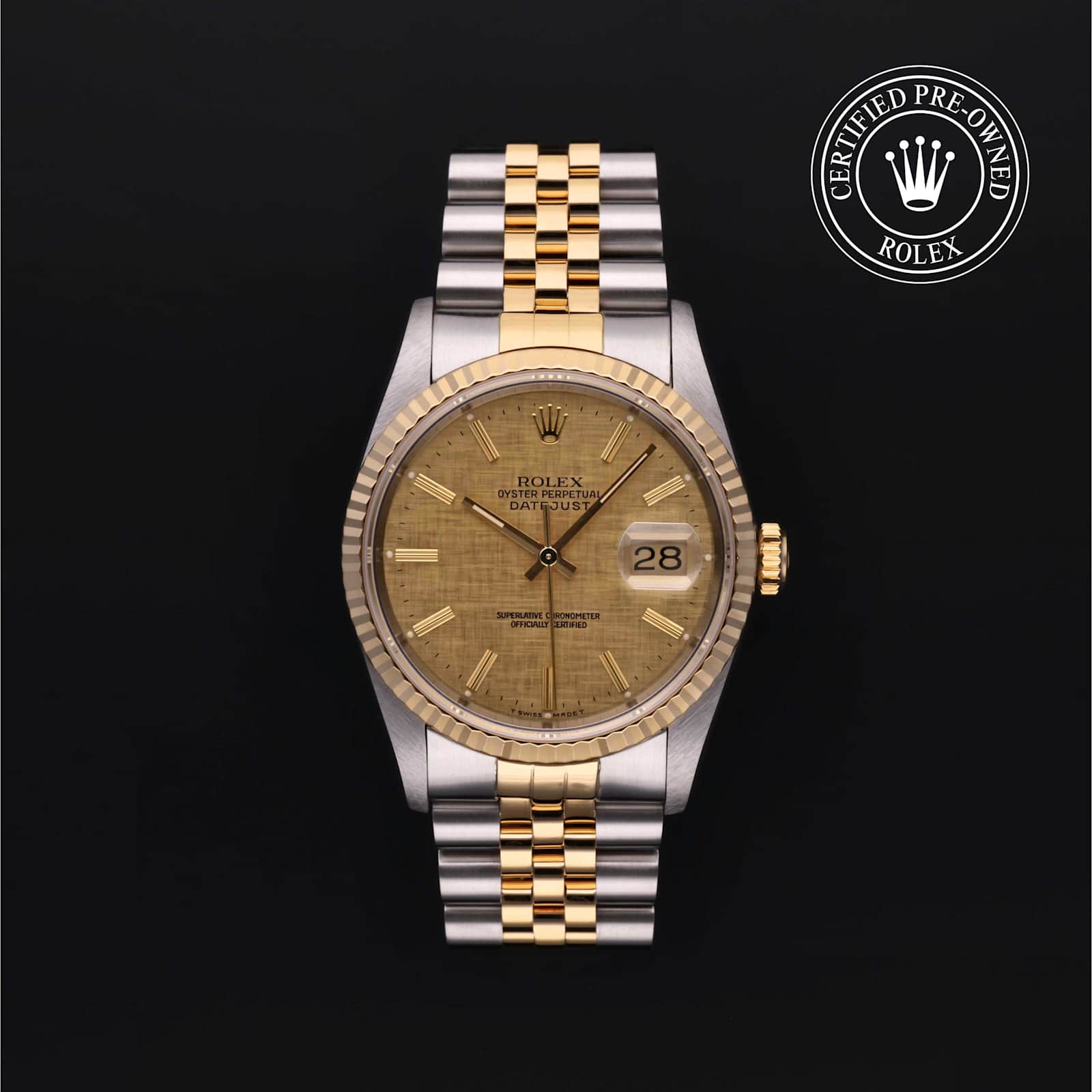 Rolex Datejust in Bicolour, 16233 - Bucherer