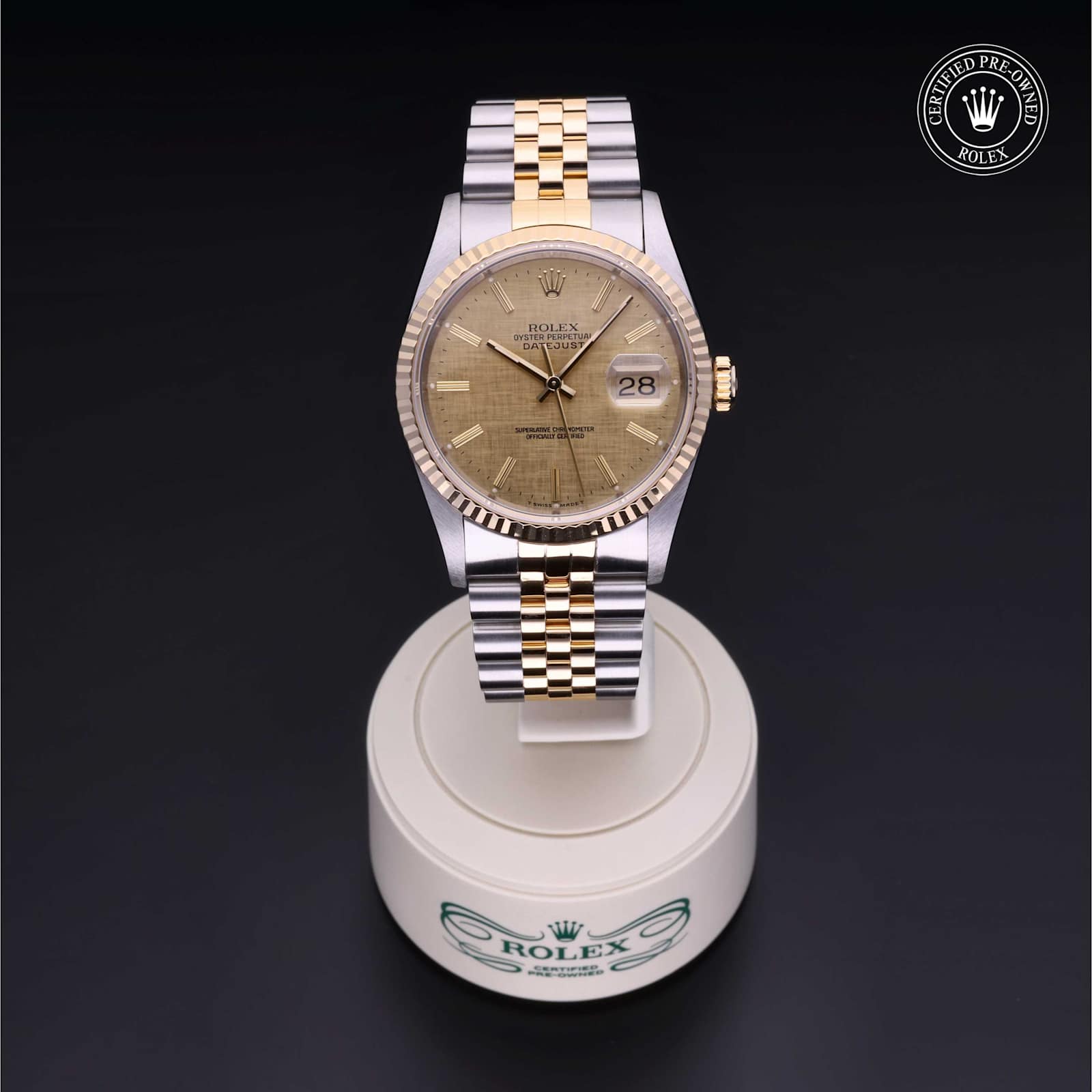 Rolex Datejust in Bicolour, 16233 - Bucherer
