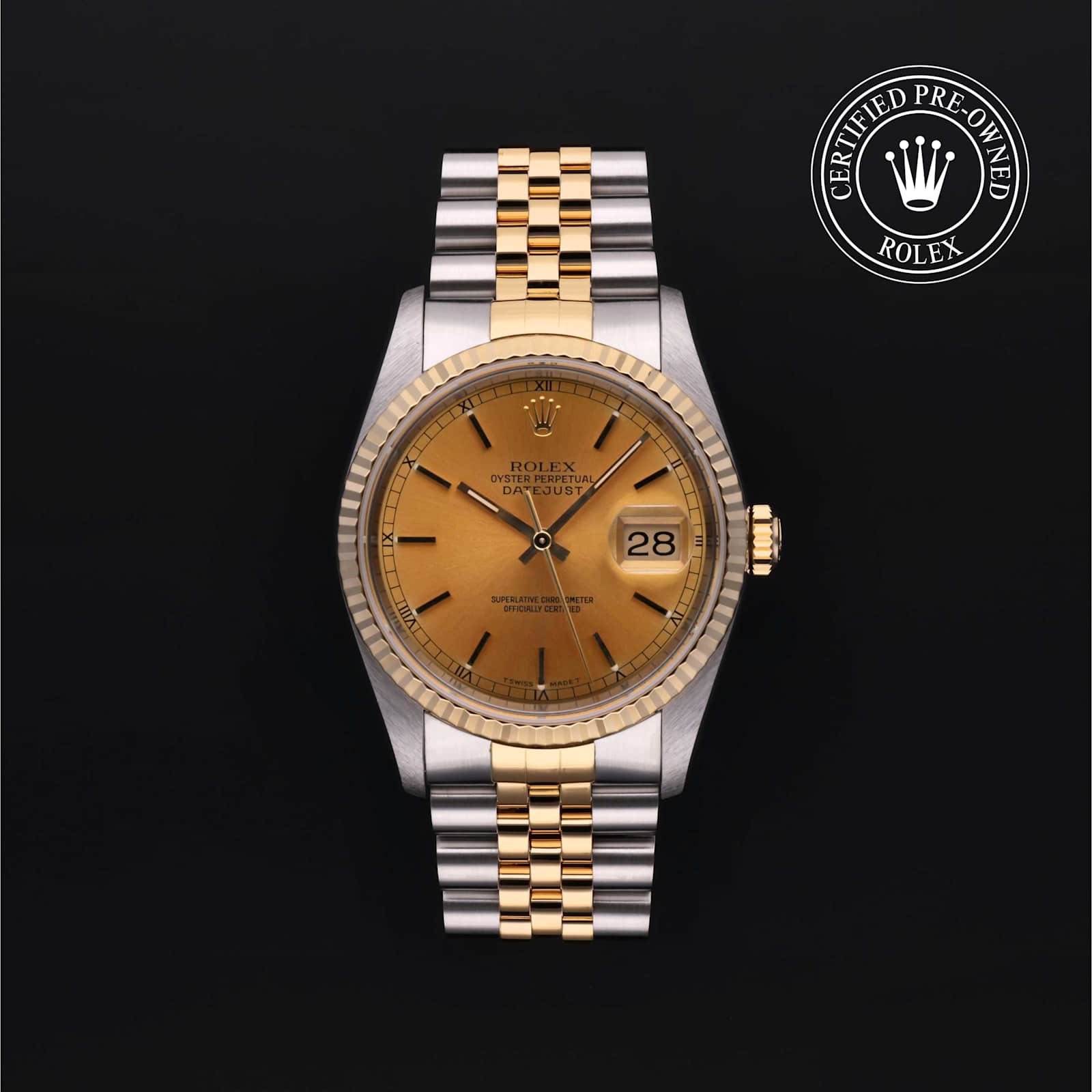 Rolex Datejust in Bicolor, 16233 - Bucherer