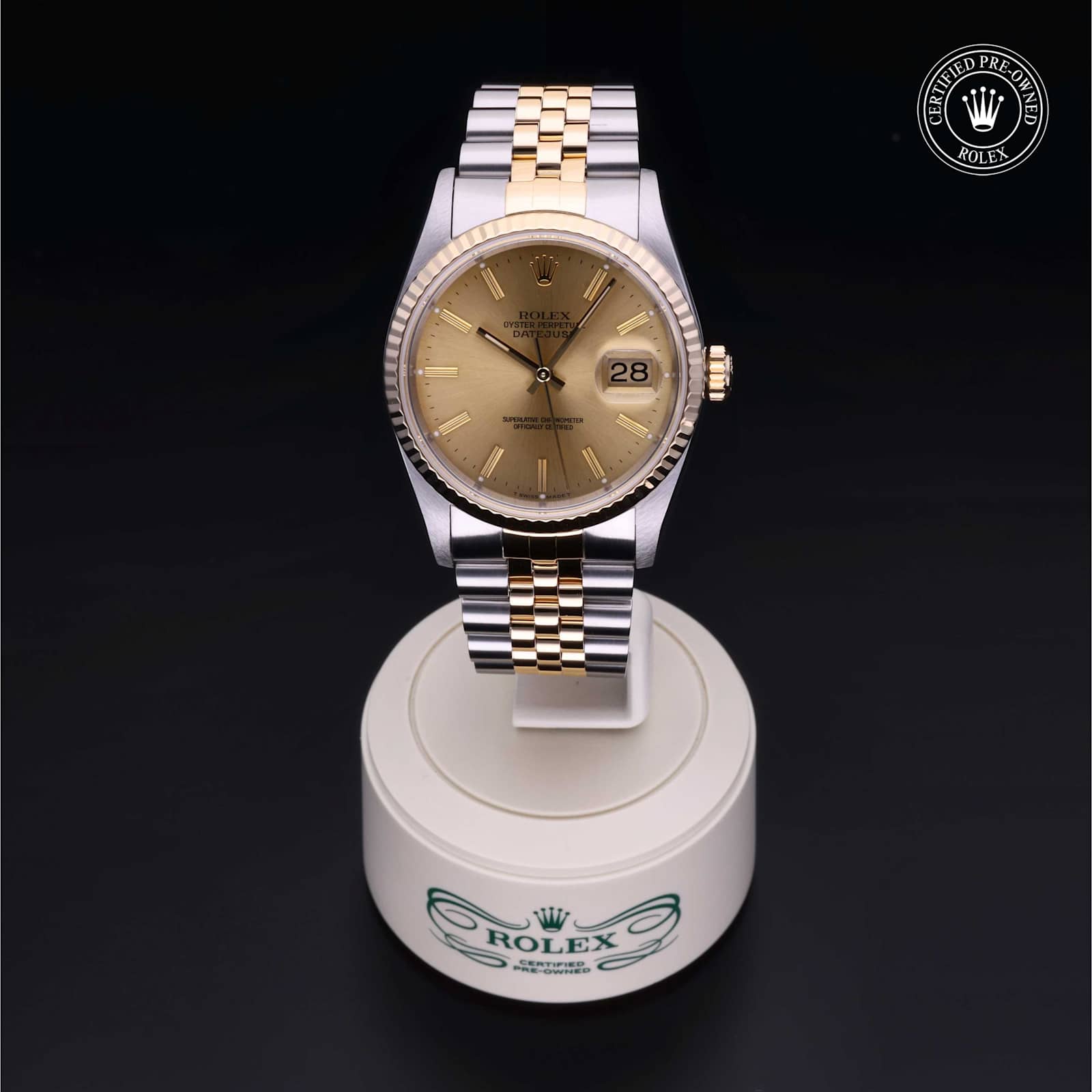 Rolex Datejust in Bicolour, 16233 - Bucherer