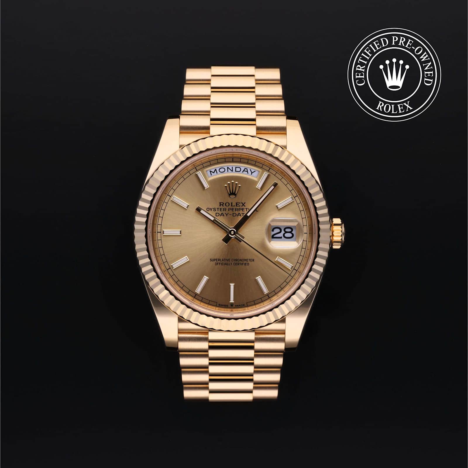 Rolex Day-Date in Yellow Gold, 228238 - Bucherer