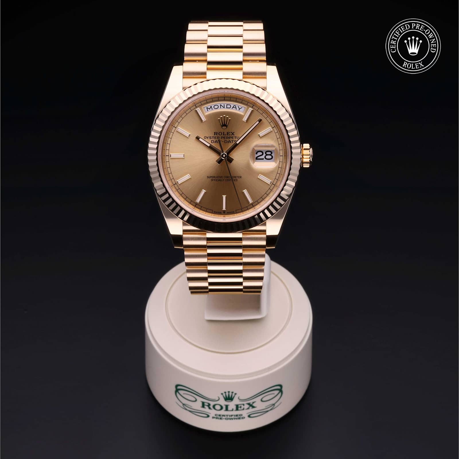 Rolex Day-Date in Yellow Gold, 228238 - Bucherer