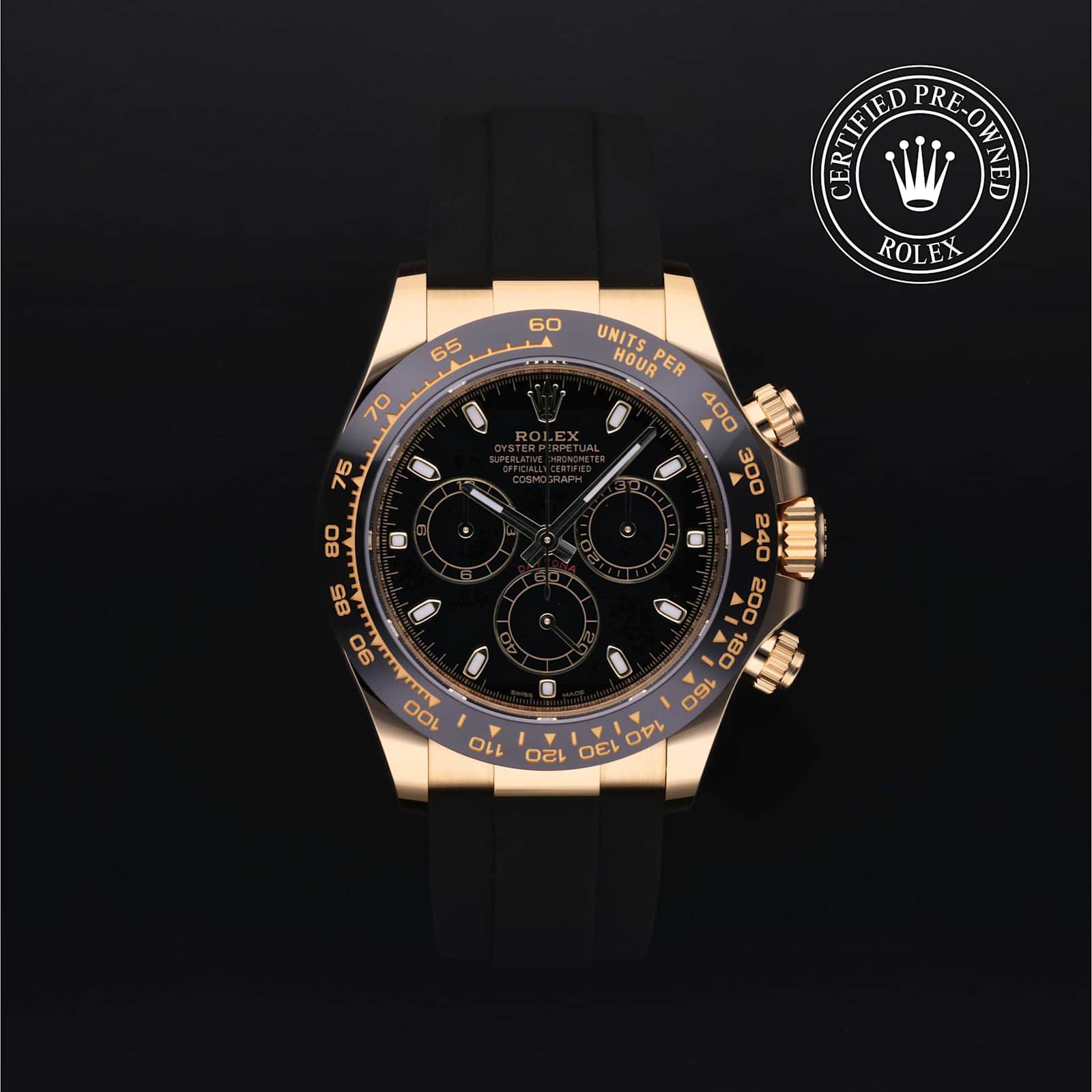 Rolex Cosmograph Daytona in Yellow Gold, 116518 - Bucherer
