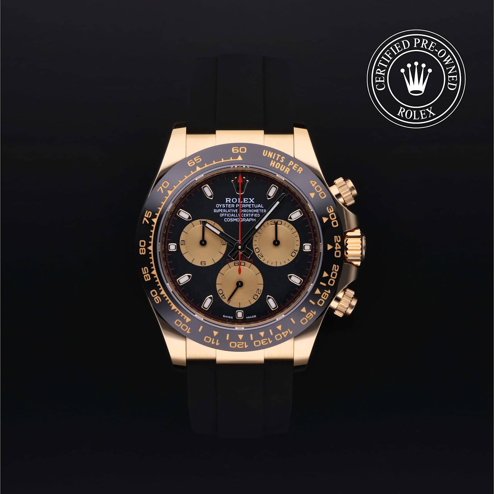 Rolex Cosmograph Daytona in Yellow Gold, 116518 - Bucherer