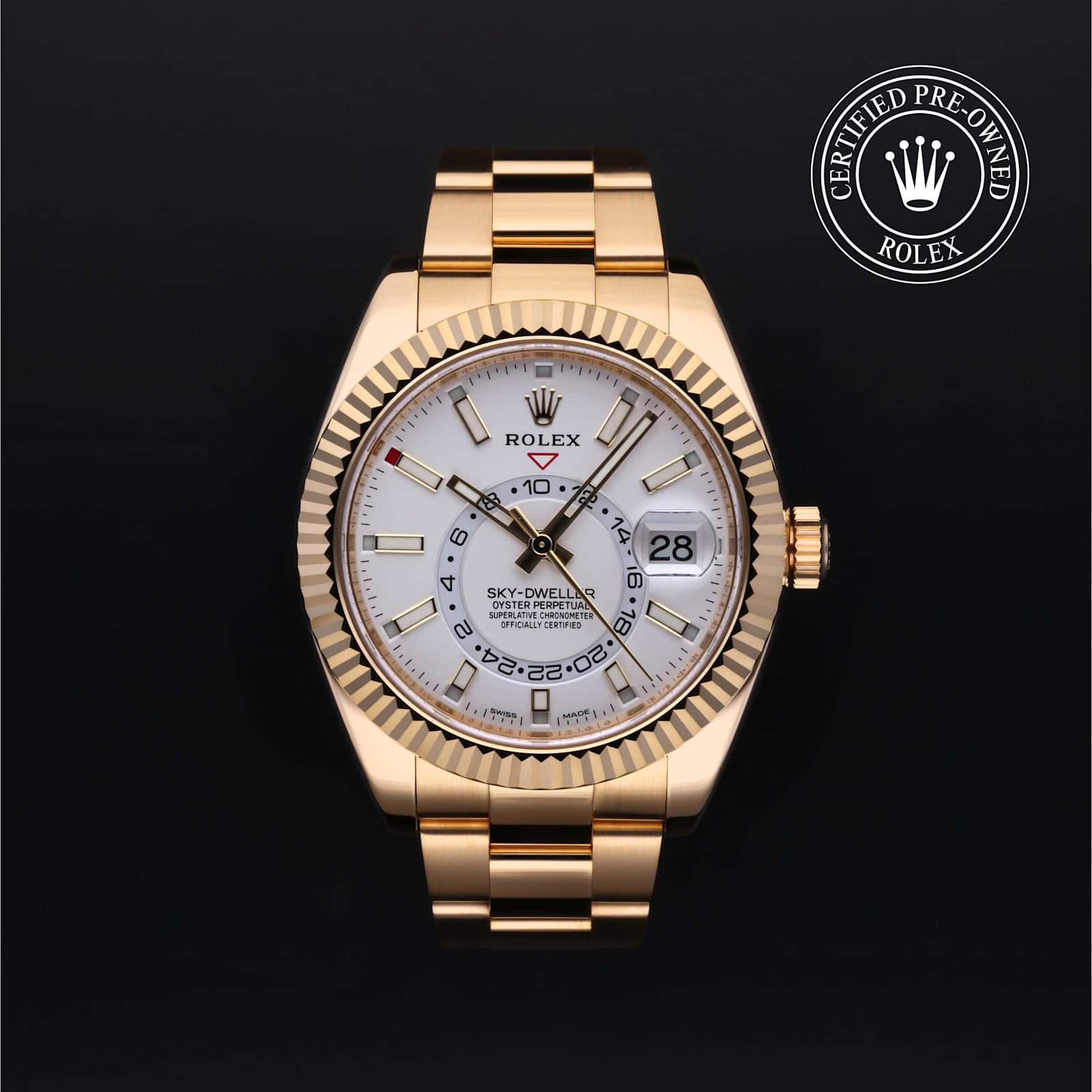 Rolex Sky-Dweller in Gelbgold, 326938 - Bucherer