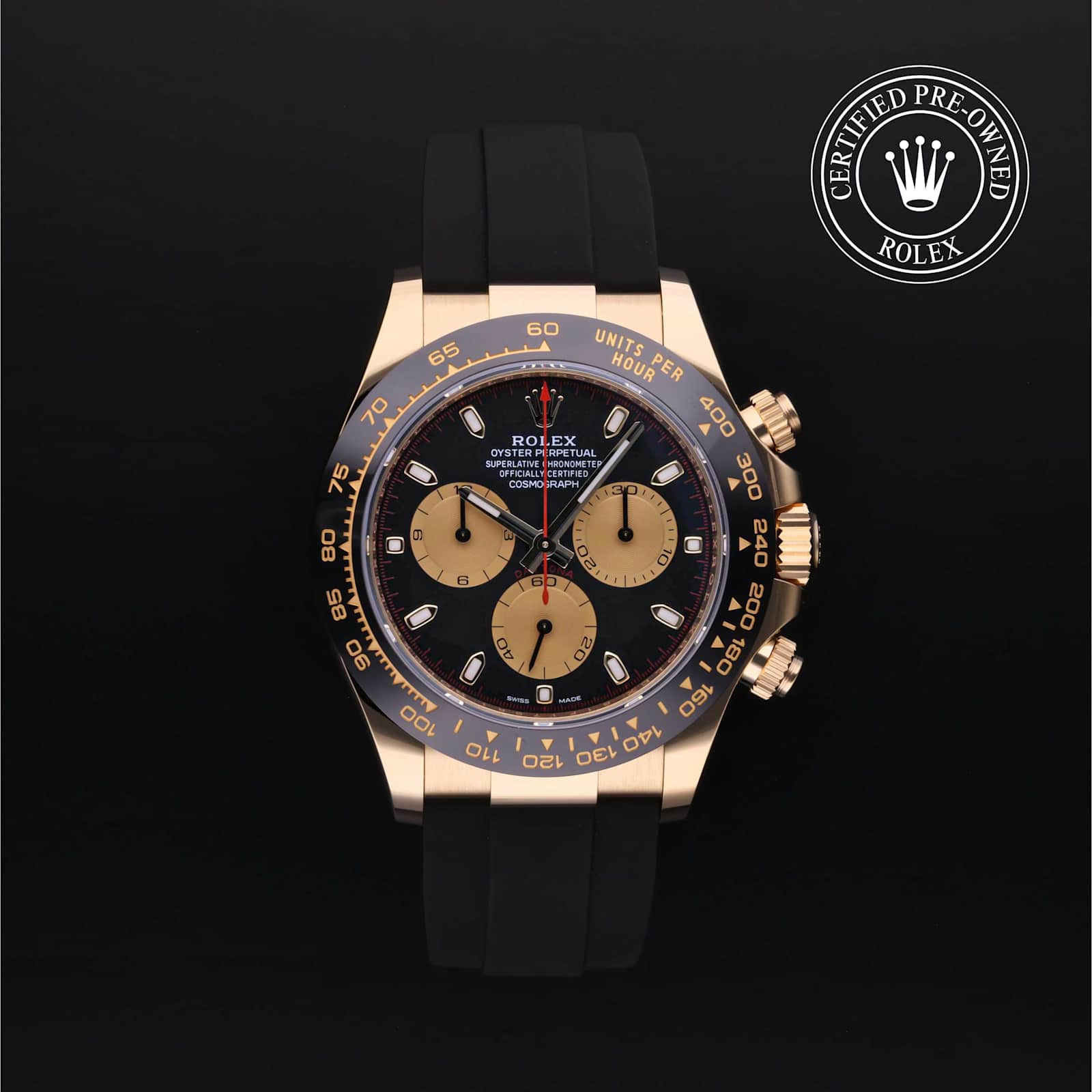 Rolex Cosmograph Daytona in Yellow Gold, 116518 - Bucherer