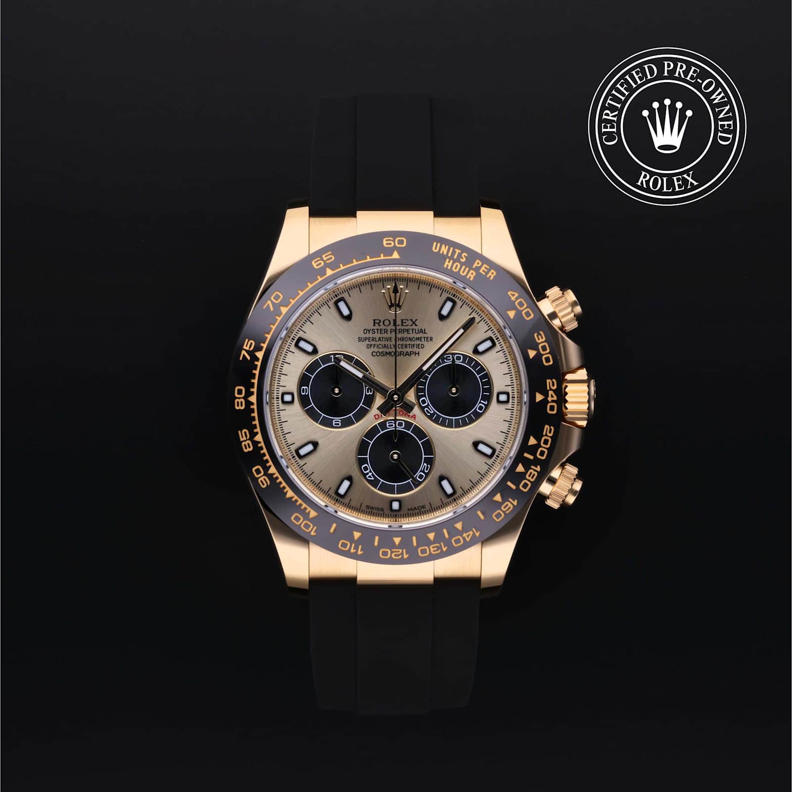 Rolex Cosmograph Daytona in Yellow Gold, 116518 - Bucherer
