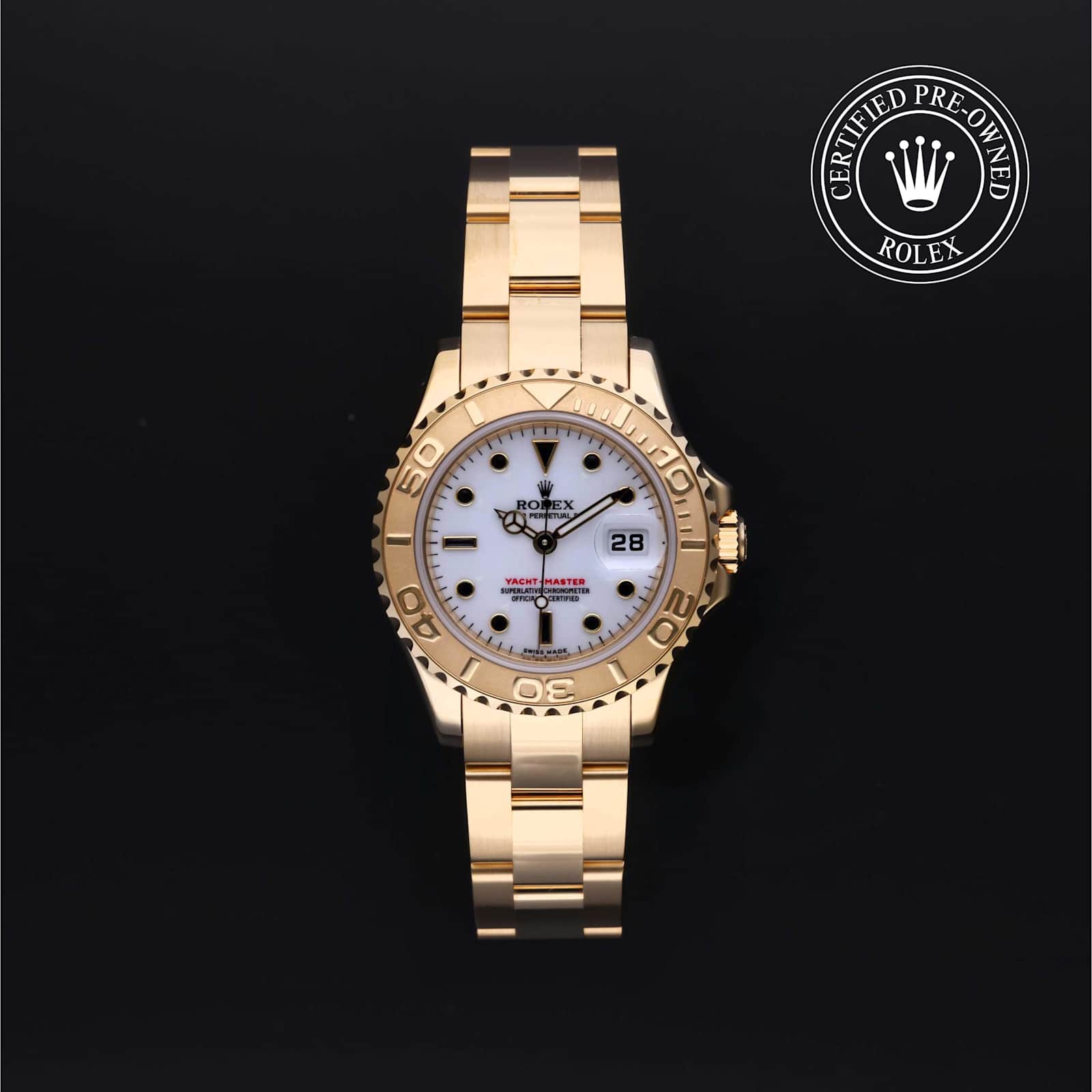 Rolex Yacht-Master in Yellow Gold, 169628 - Bucherer