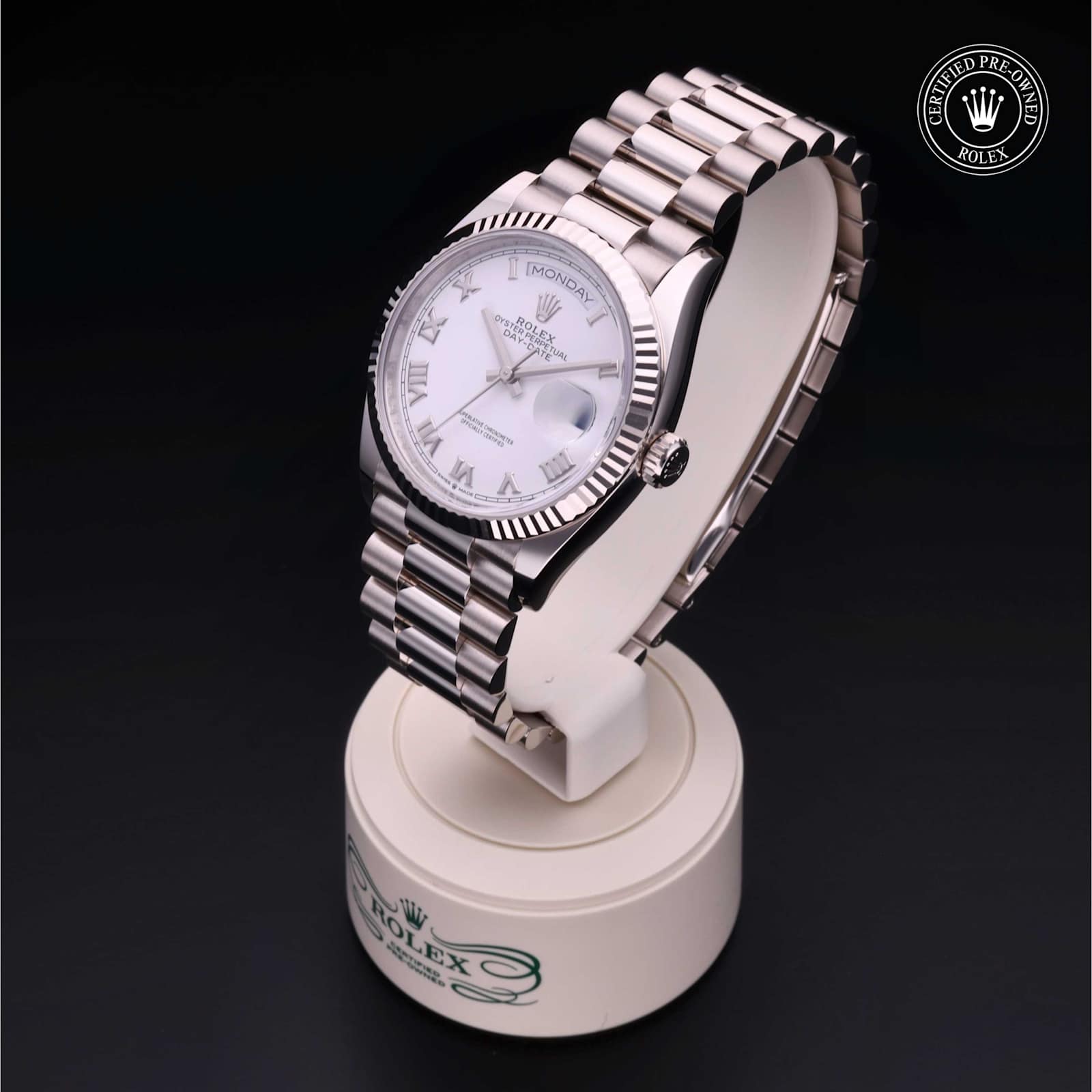 Rolex Day-Date in White Gold, 128239 - Bucherer