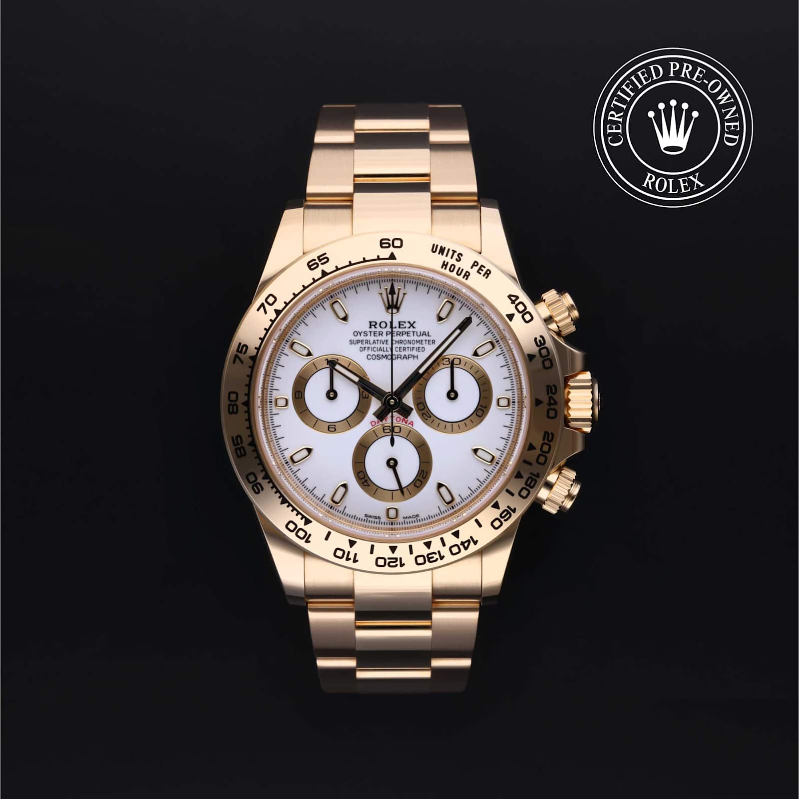 Rolex Cosmograph Daytona in Yellow Gold, 116508 - Bucherer