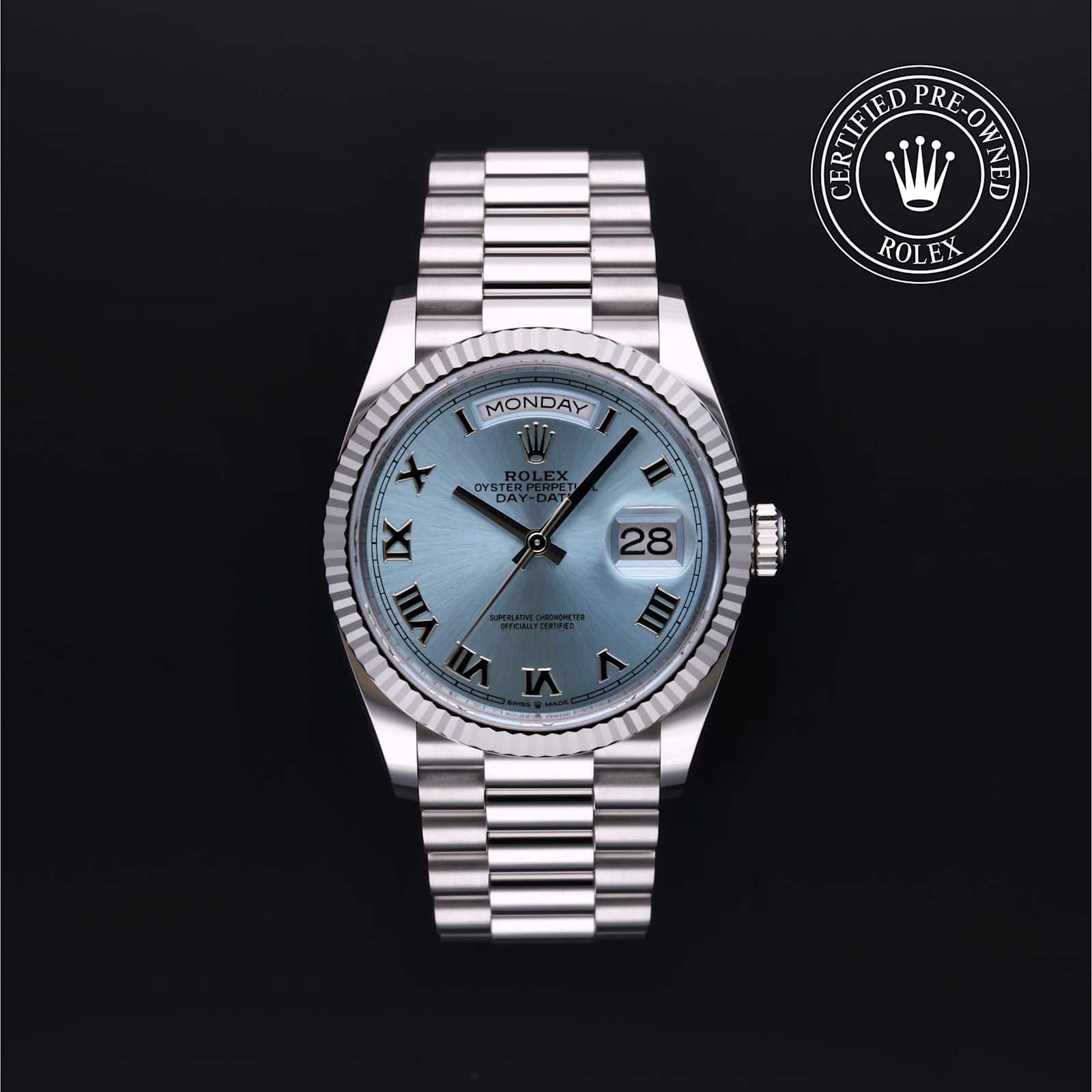 Rolex Day-Date in Platinum, 128236 - Bucherer