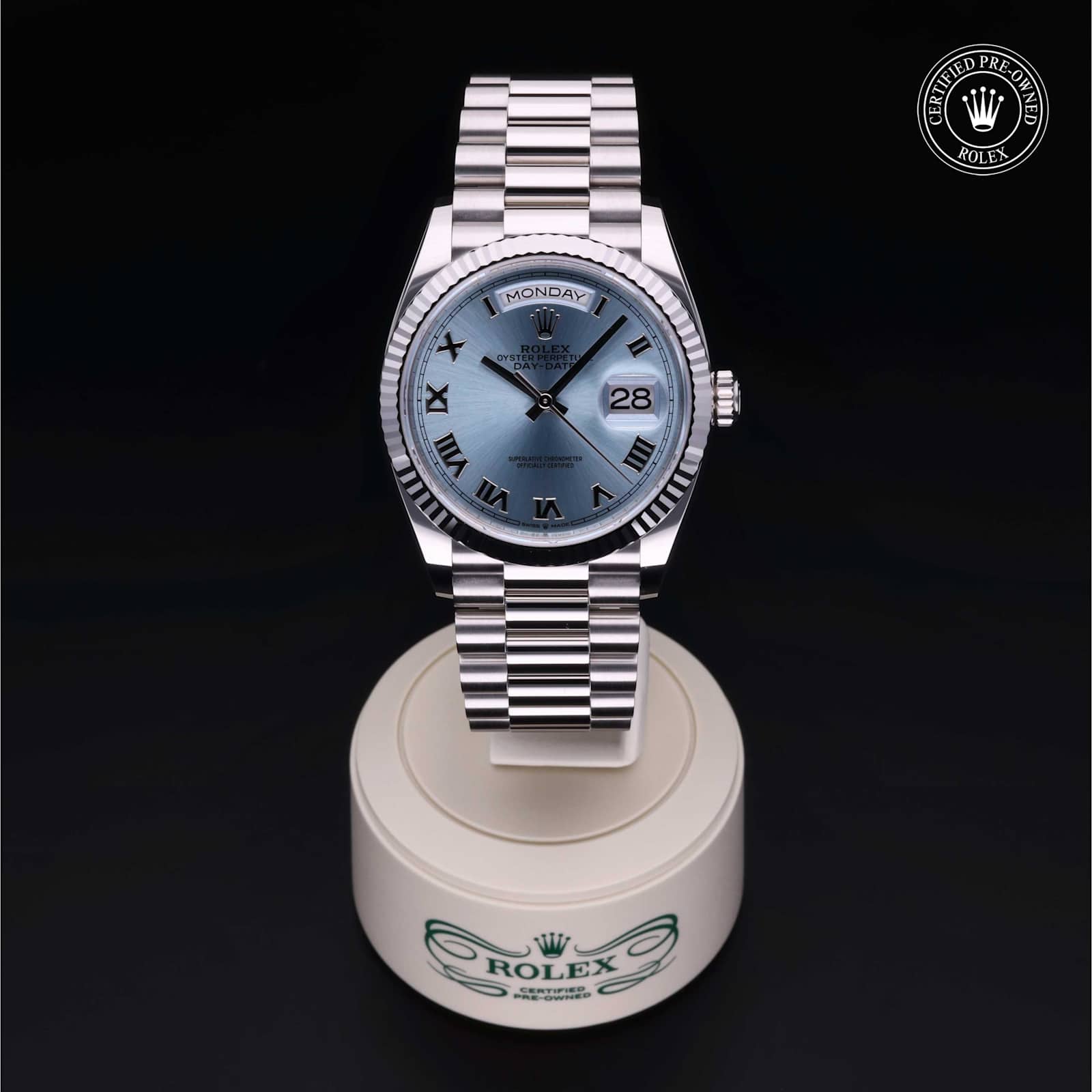 Rolex Day-Date in Platinum, 128236 - Bucherer