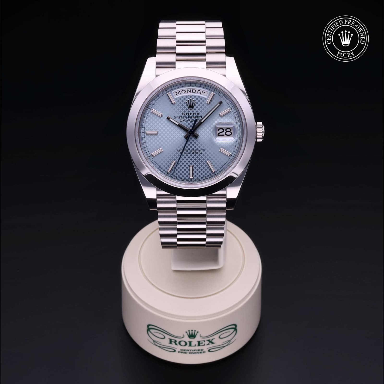 Rolex Day-Date in Platinum, 228206 - Bucherer