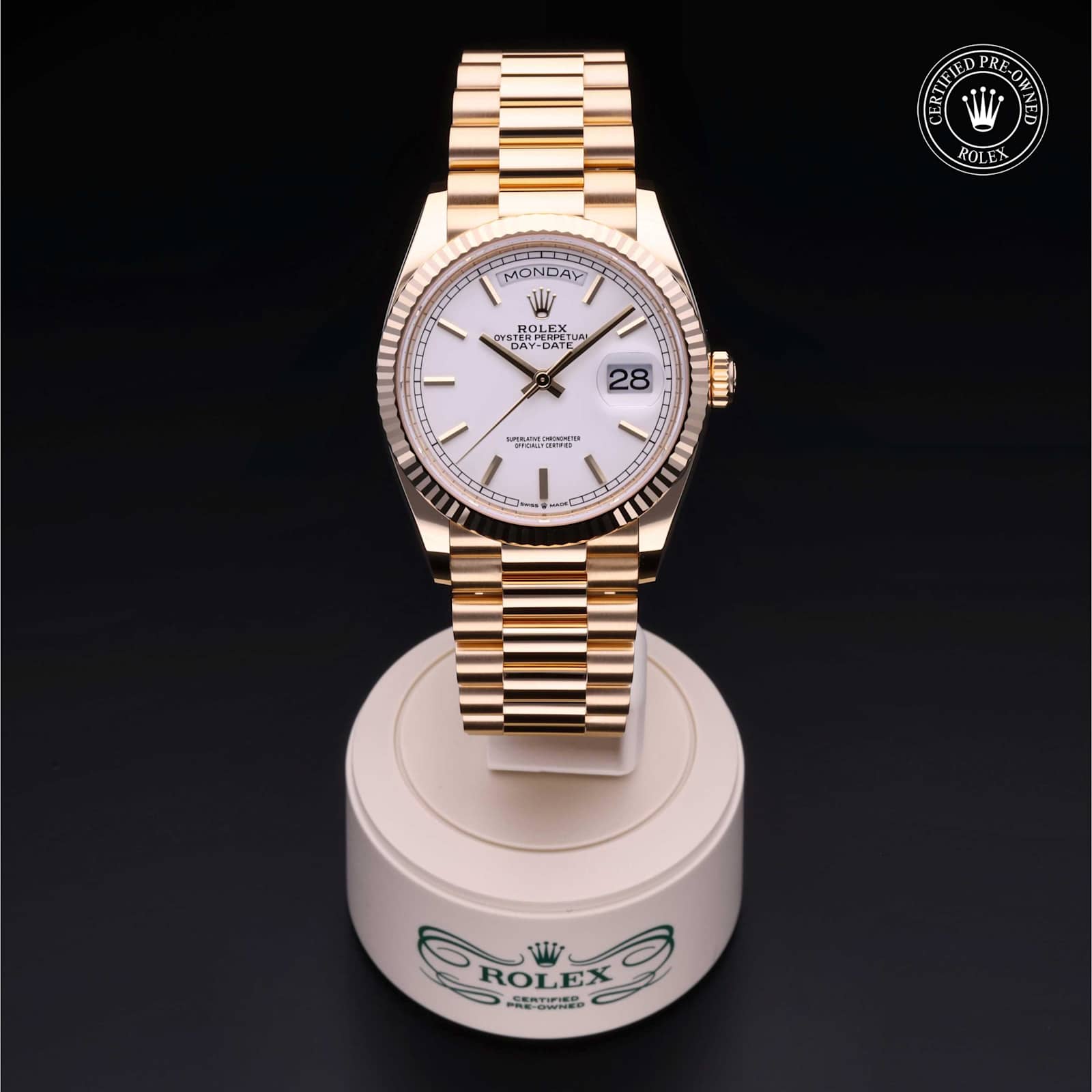 Rolex Day-Date in Gelbgold, 128238 - Bucherer