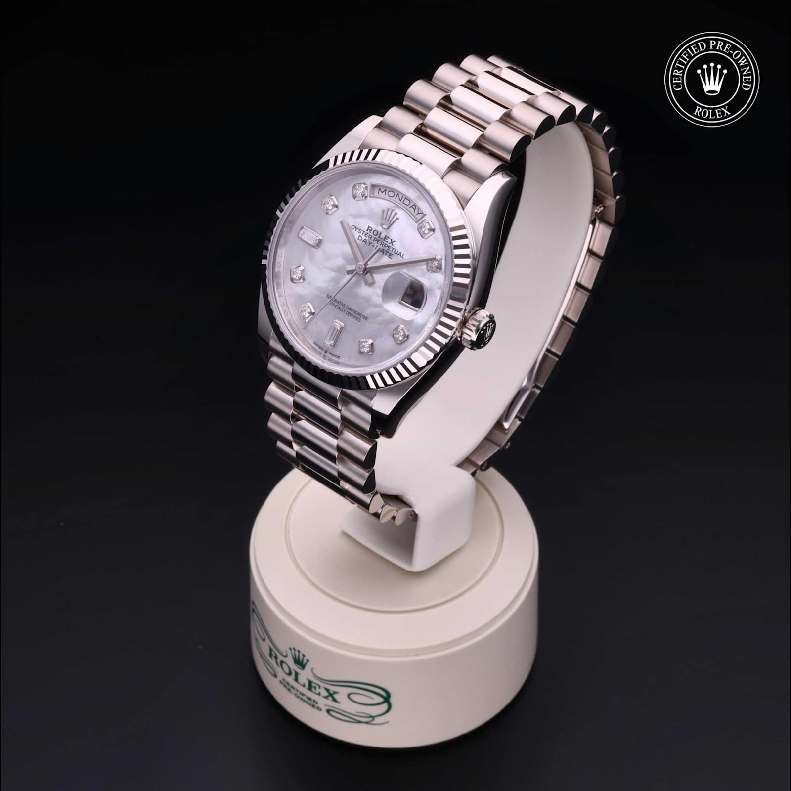 Rolex Day-Date in Weissgold, 128239 - Bucherer