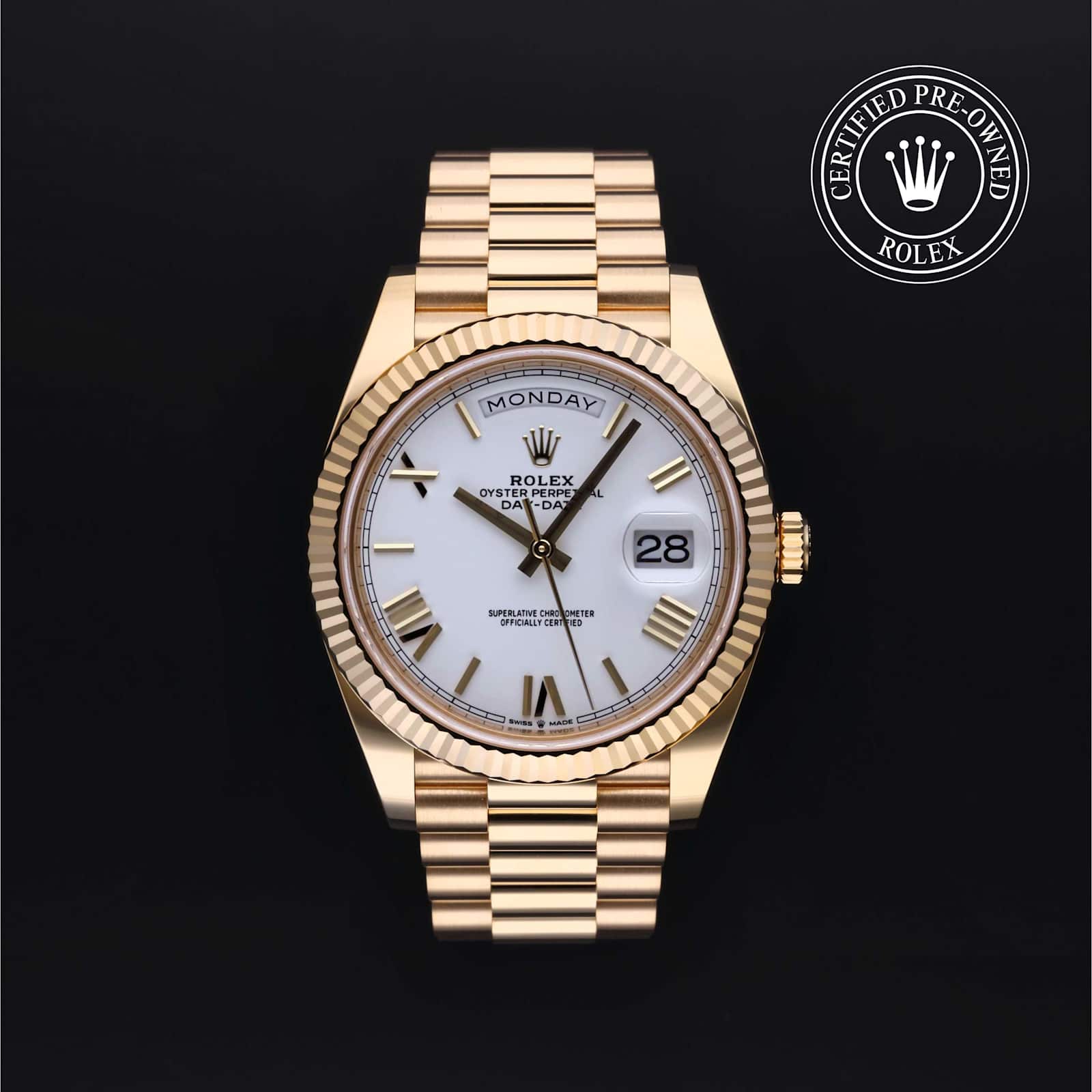 Rolex Day-Date in Yellow Gold, 228238 - Bucherer