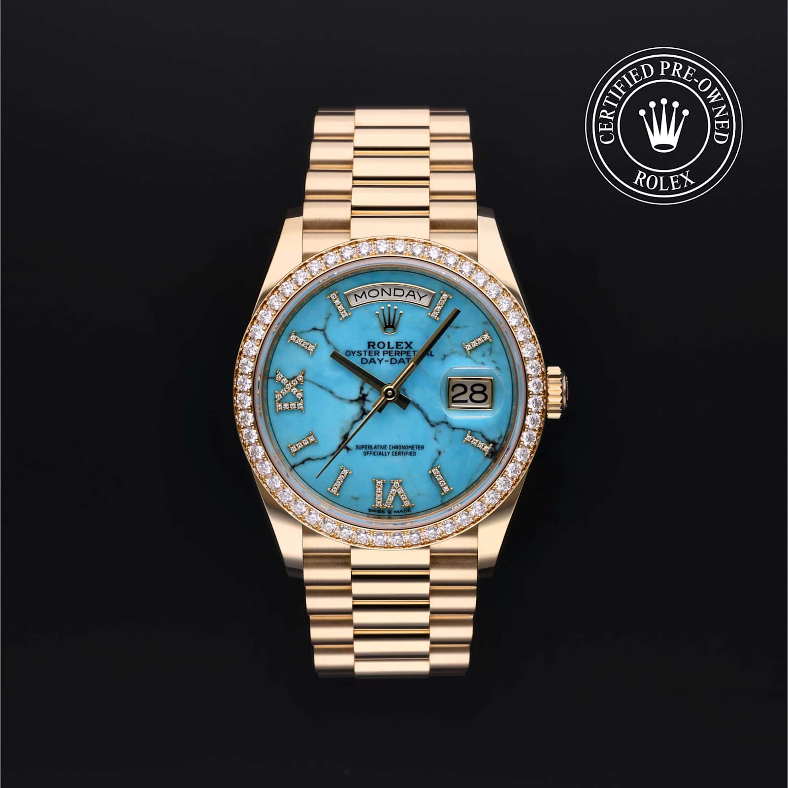 Rolex Day-Date in Yellow Gold, 128348 - Bucherer