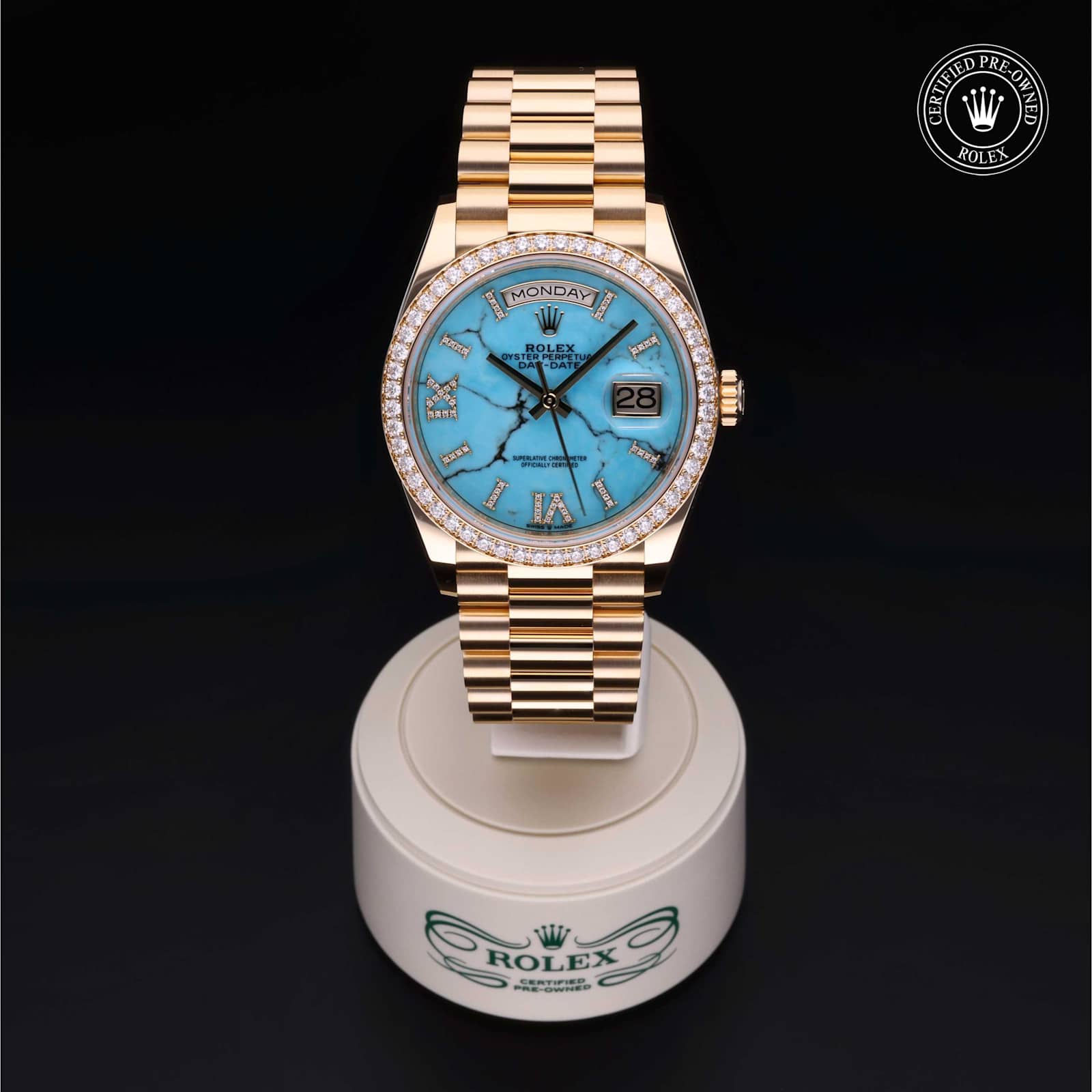 Rolex Day-Date in Yellow Gold, 128348 - Bucherer