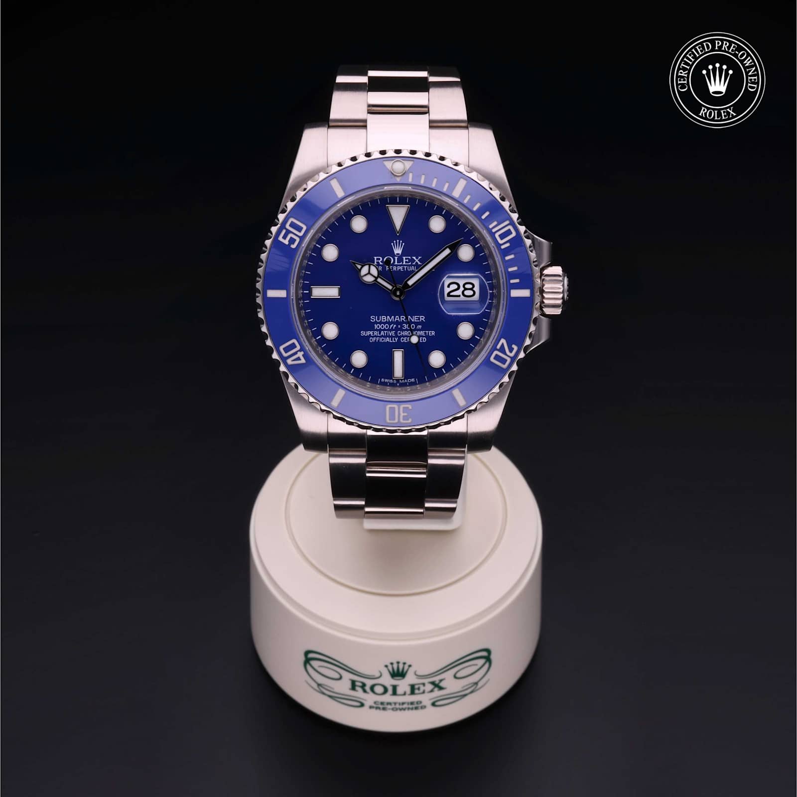 Rolex Submariner Date in Weissgold, 116619 - Bucherer