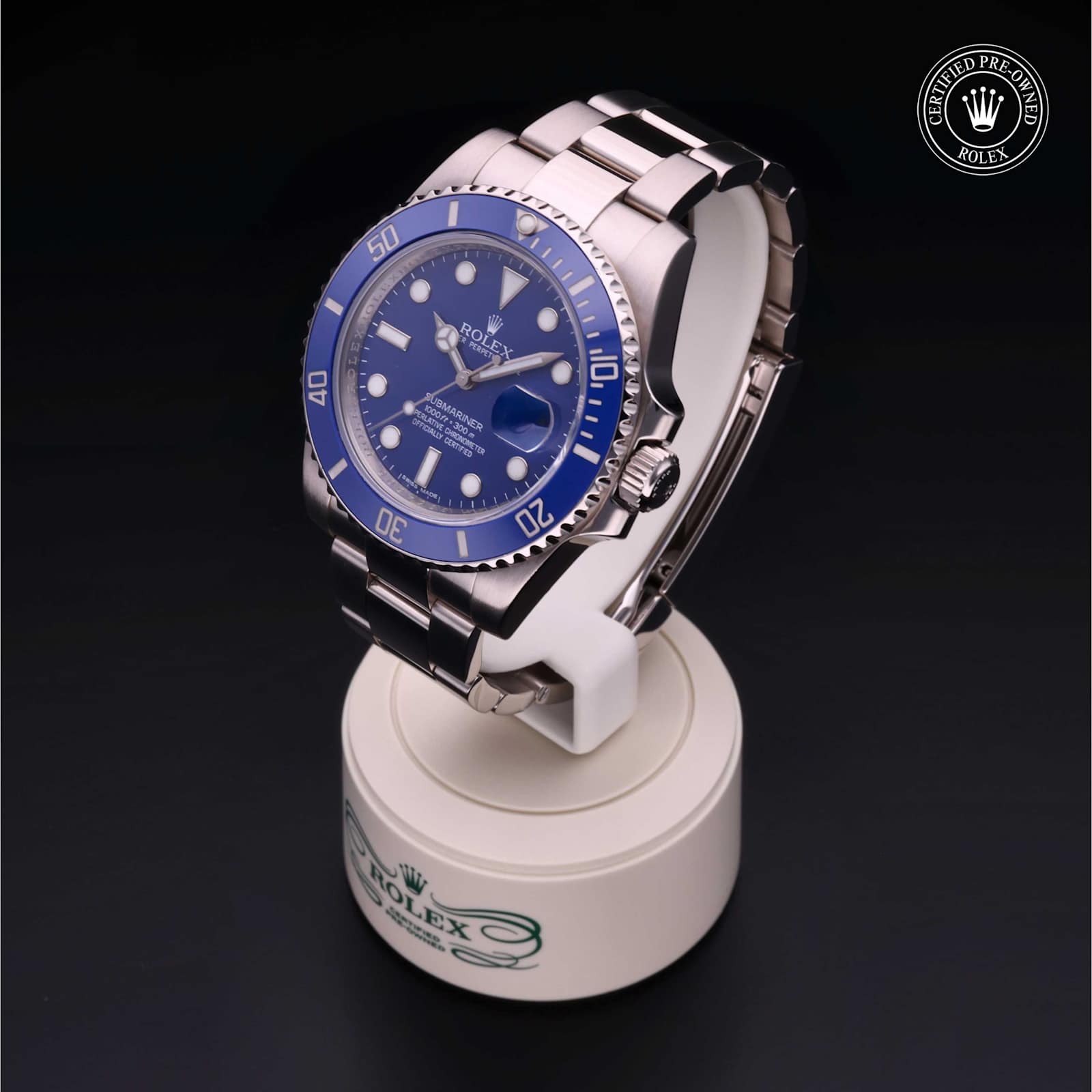 Rolex Submariner Date in Weissgold, 116619 - Bucherer