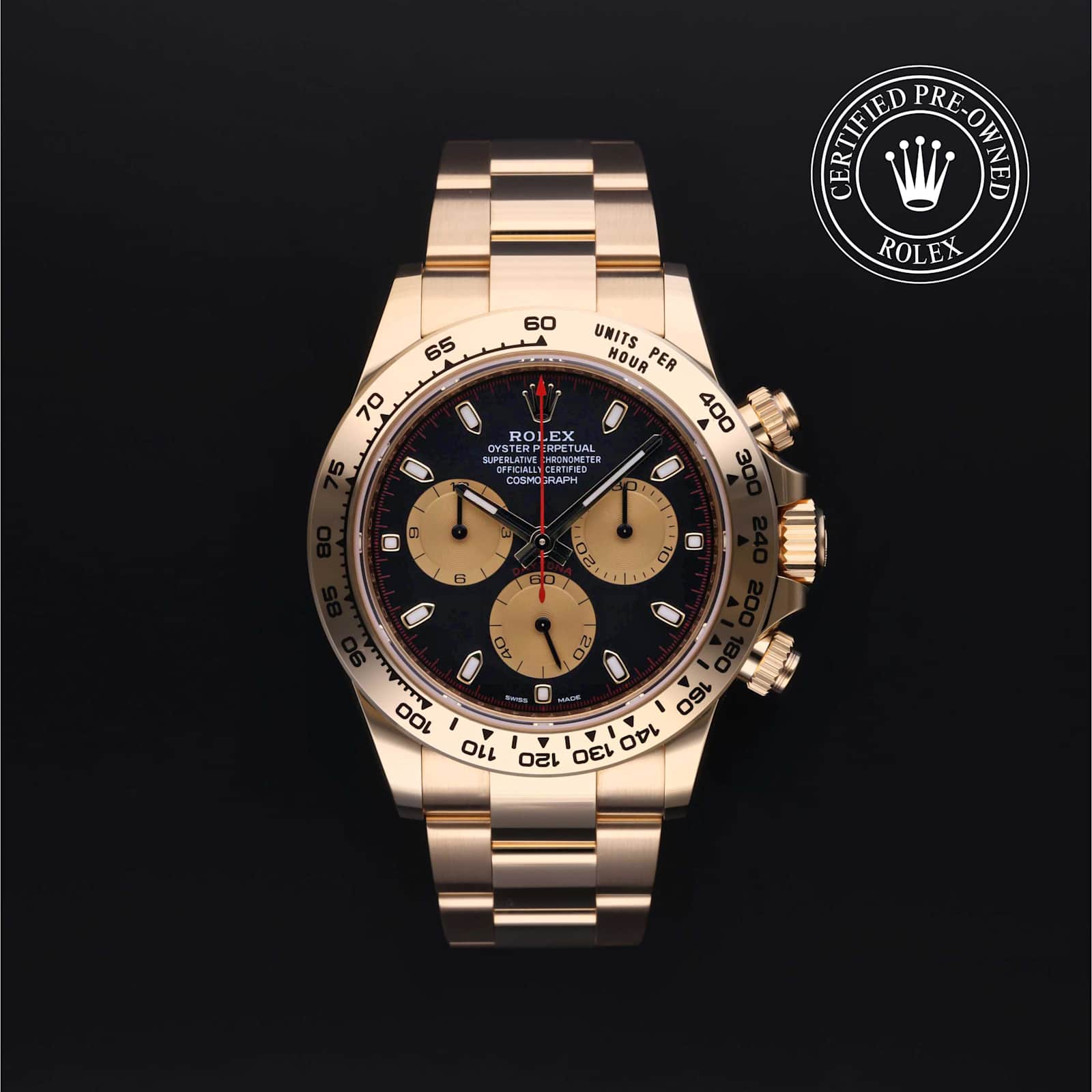 Rolex Cosmograph Daytona in Yellow Gold, 116508 - Bucherer