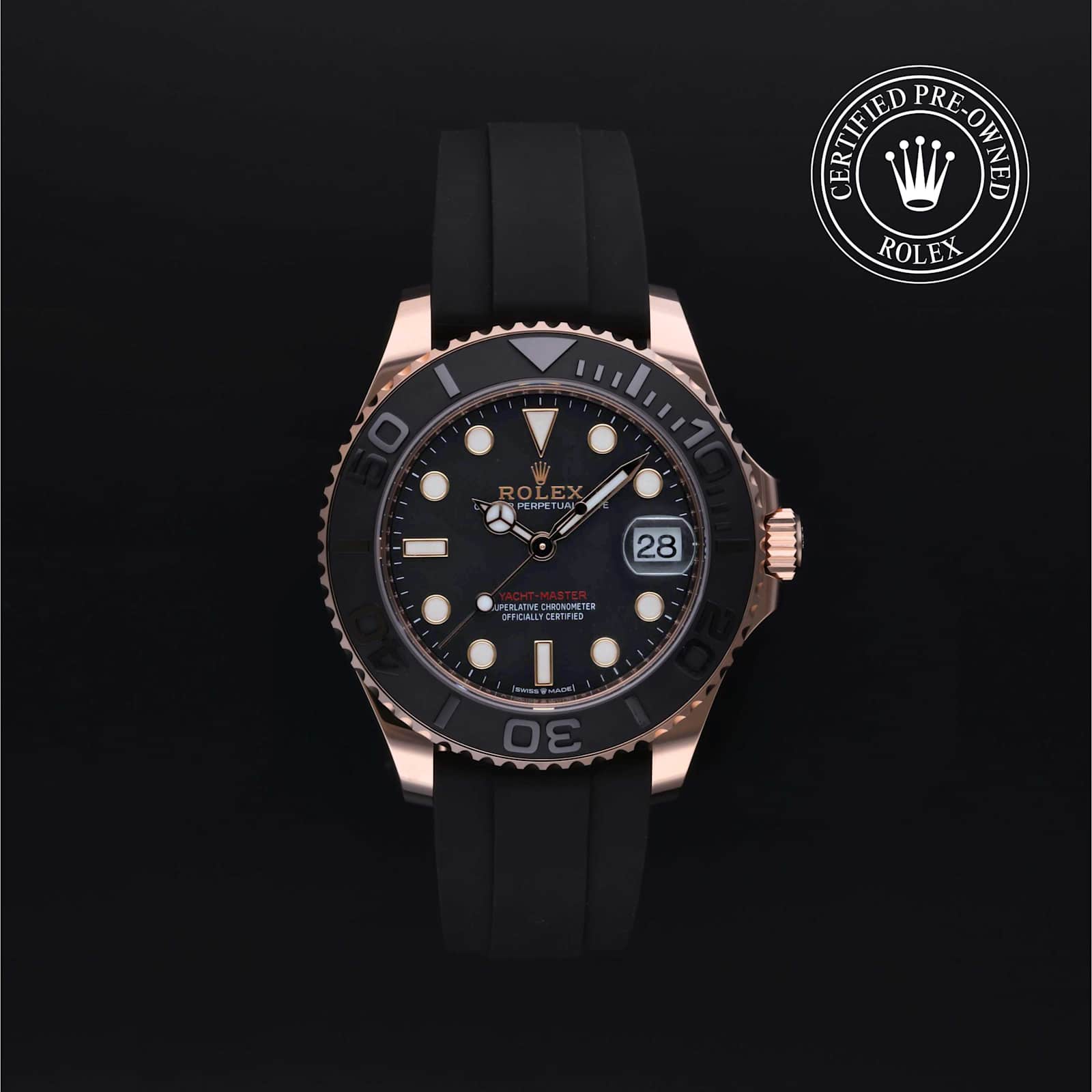 Rolex Yacht-Master in Rose Gold, 268655 - Bucherer
