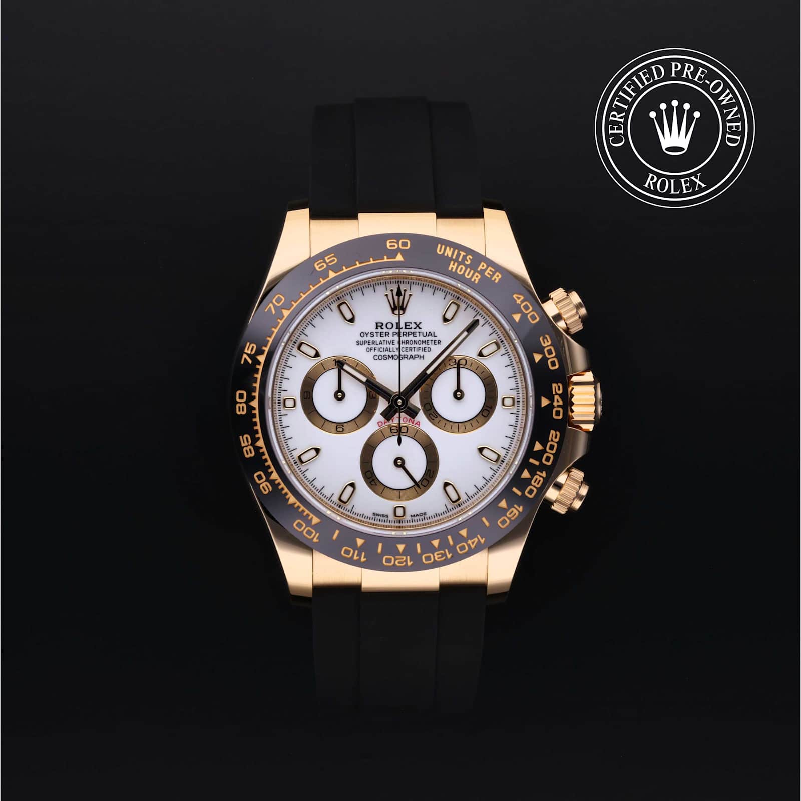 Rolex Cosmograph Daytona in Yellow Gold, 116518 - Bucherer