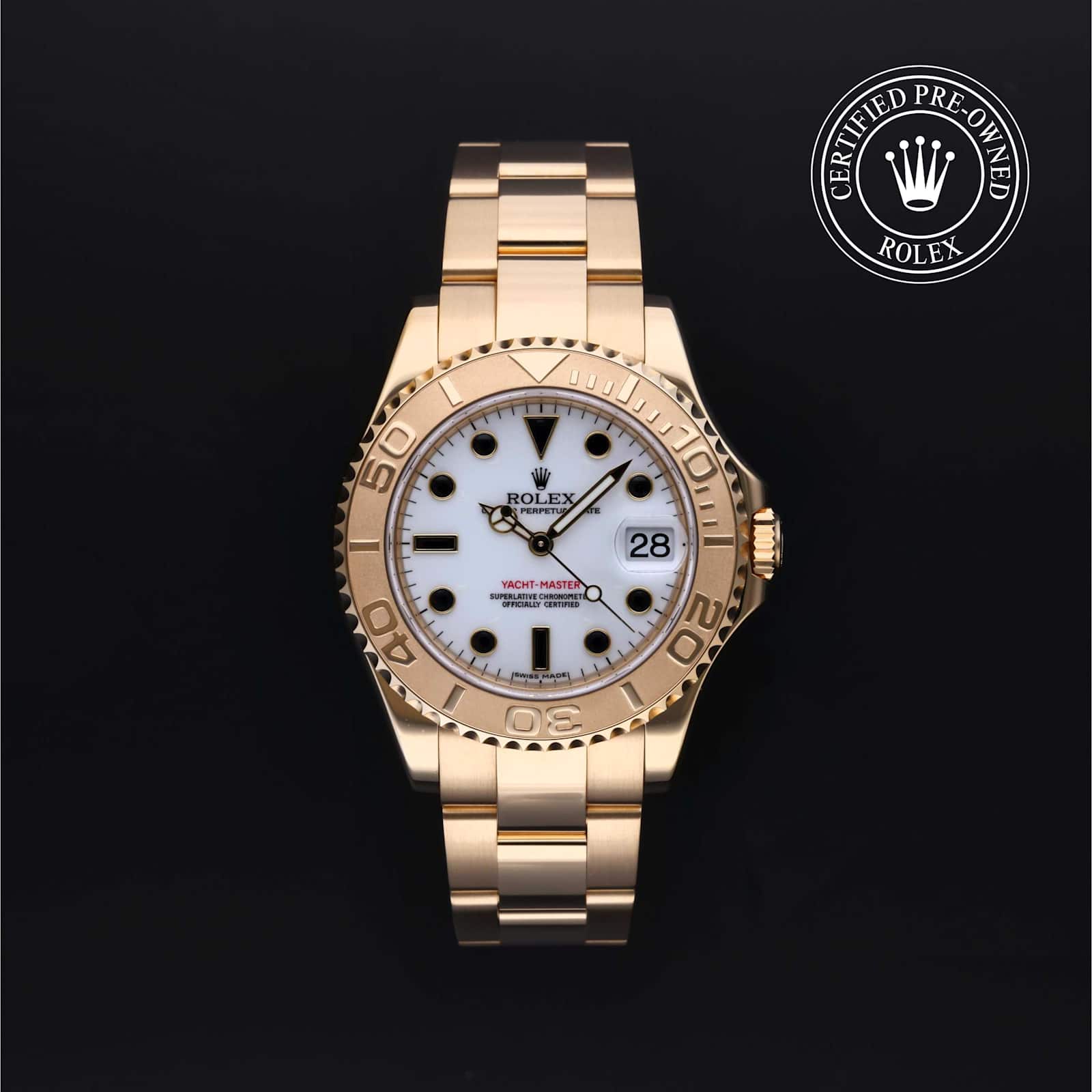 Rolex Yacht-Master in Yellow Gold, 168628 - Bucherer