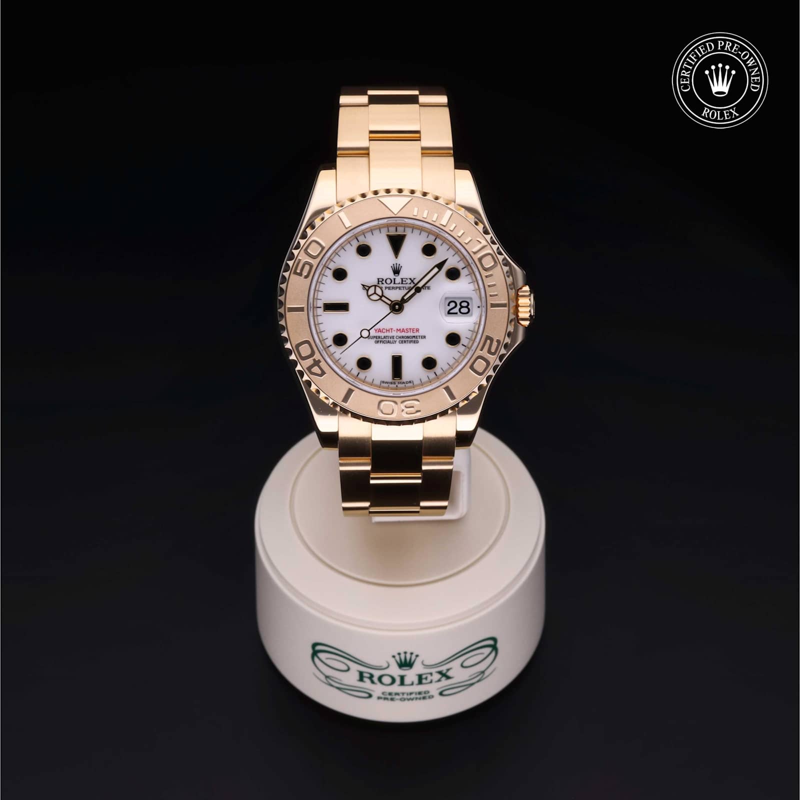 Rolex Yacht-Master in Yellow Gold, 168628 - Bucherer