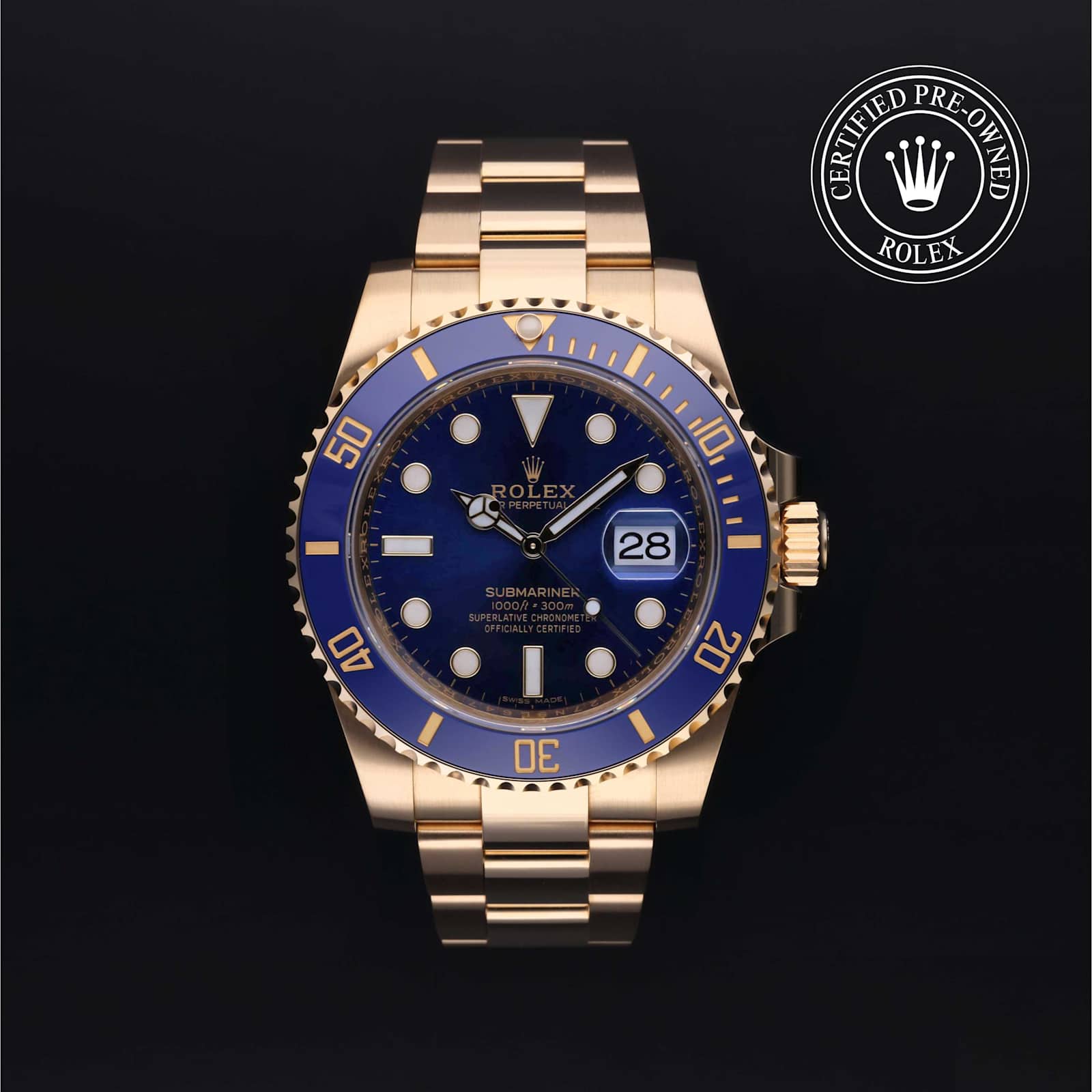 Rolex Submariner Date en Or Jaune, 116618 - Bucherer